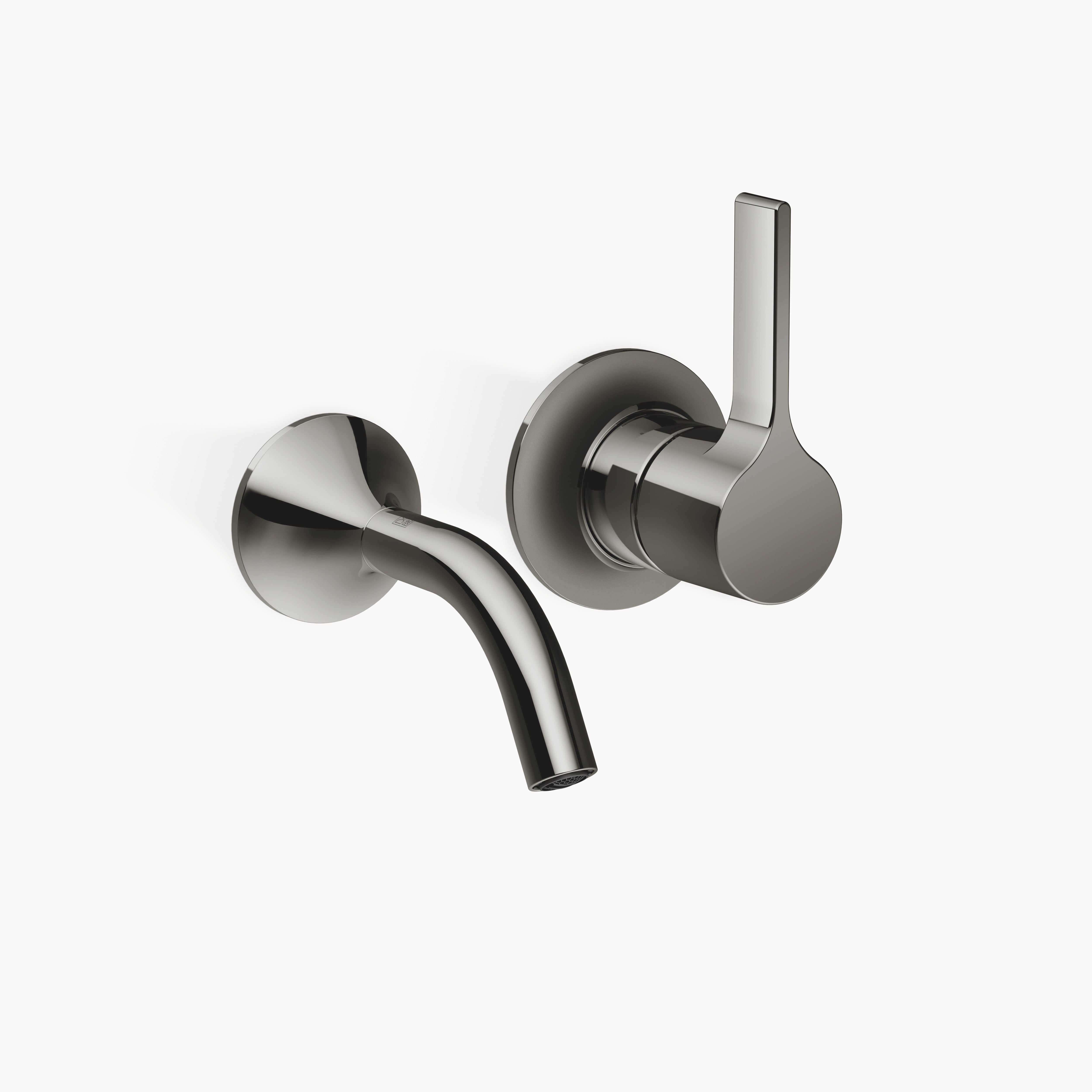 Vaia Wall Mounted Single Lever Basin Mixer Without Pop Up Waste Chrome II