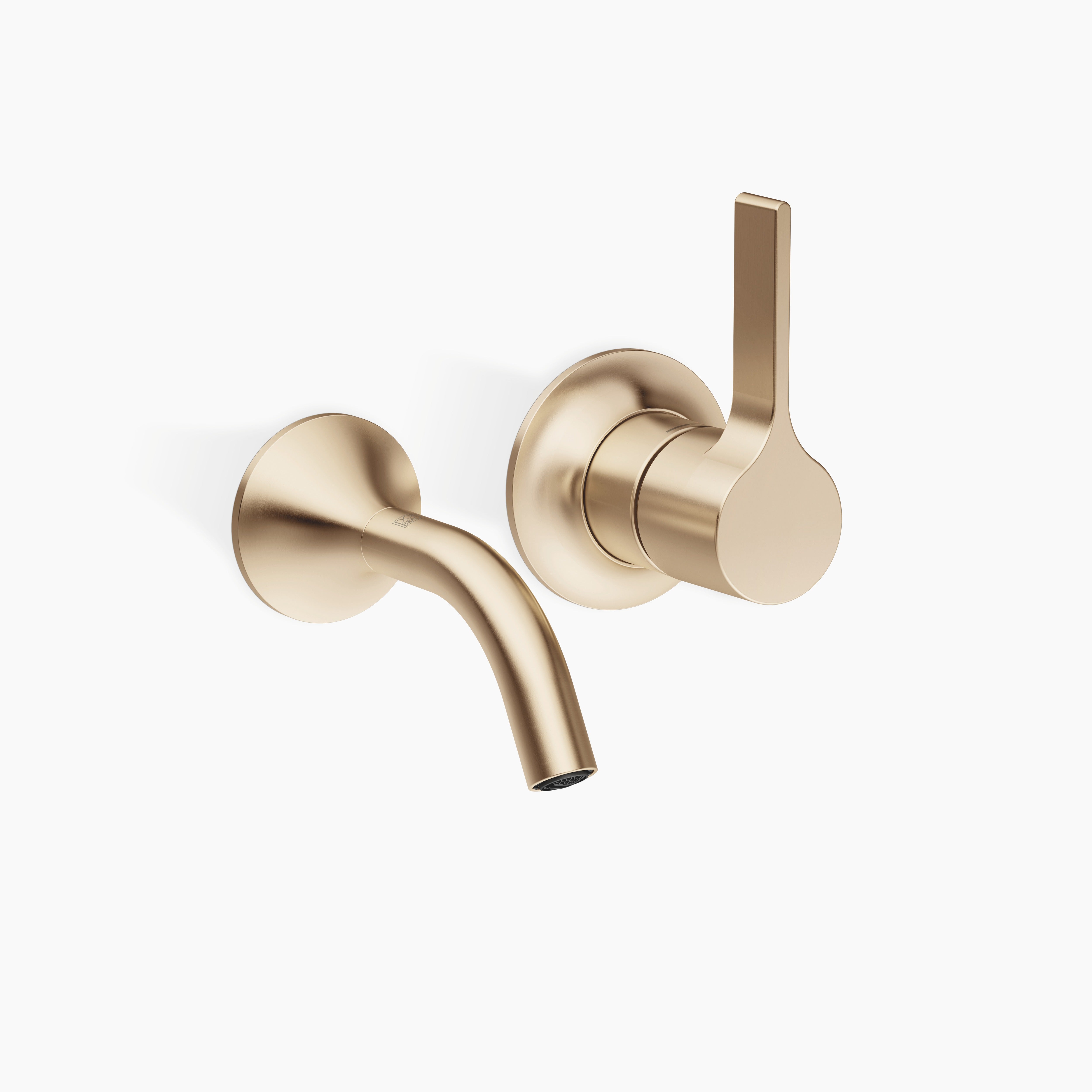 Vaia Wall Mounted Single Lever Basin Mixer Without Pop Up Waste Chrome II