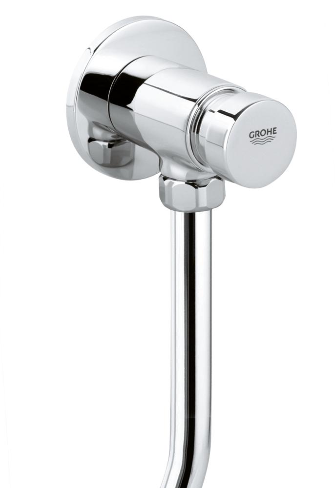 Press urinal flush valve