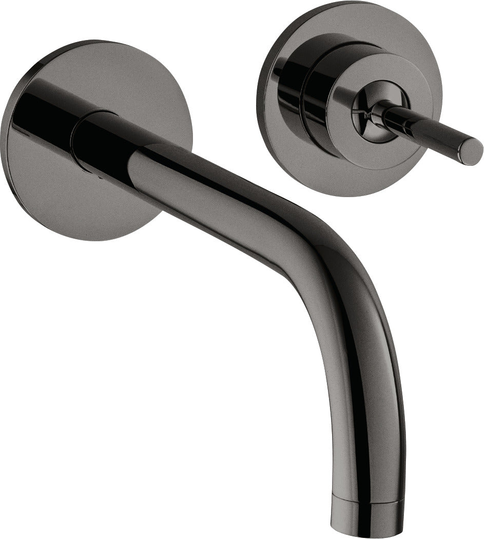 AXOR Uno Single lever basin mixer for concealed installation wall-mounted with spout 165 mm and escutcheons
