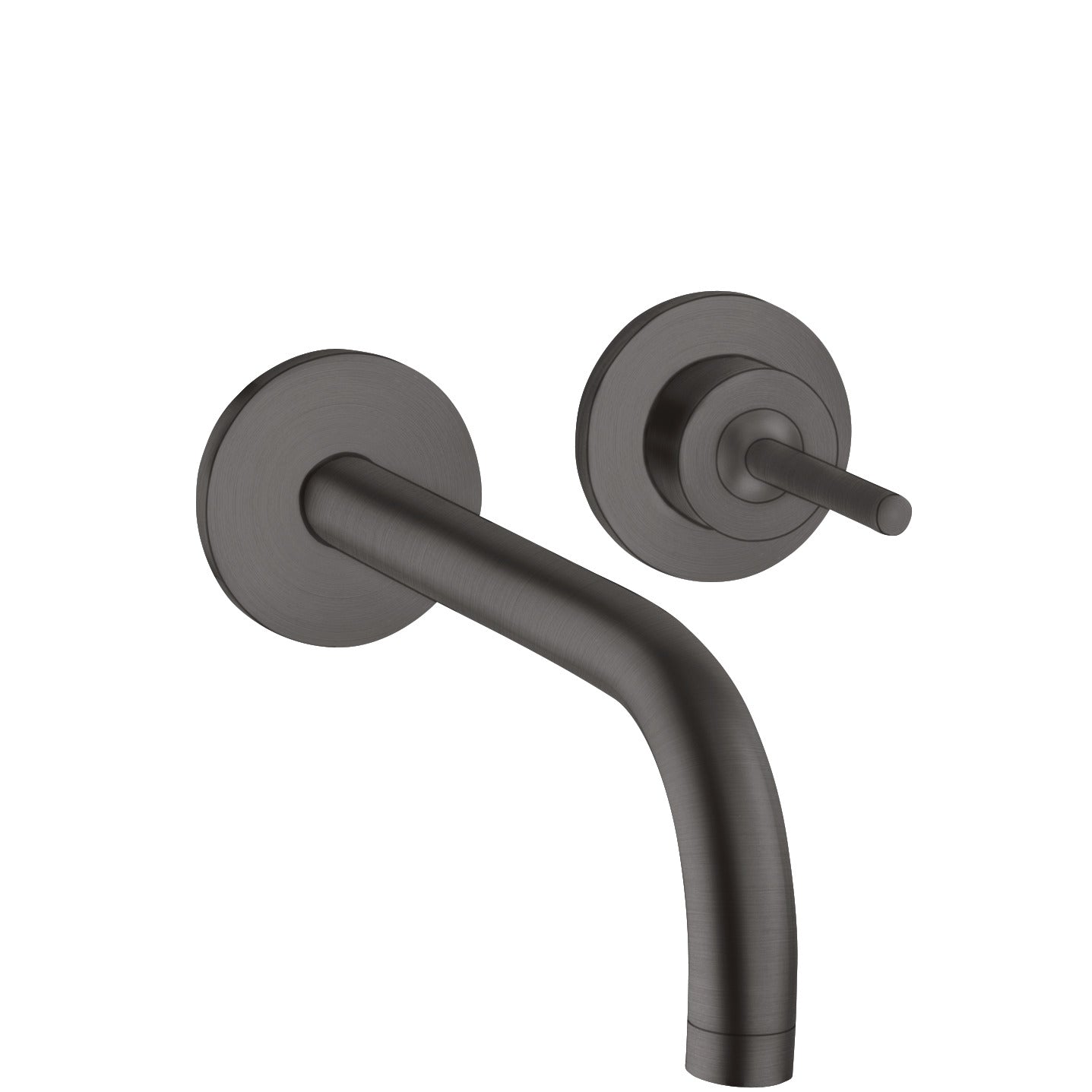 AXOR Uno Single lever basin mixer for concealed installation wall-mounted with spout 225 mm and escutcheons