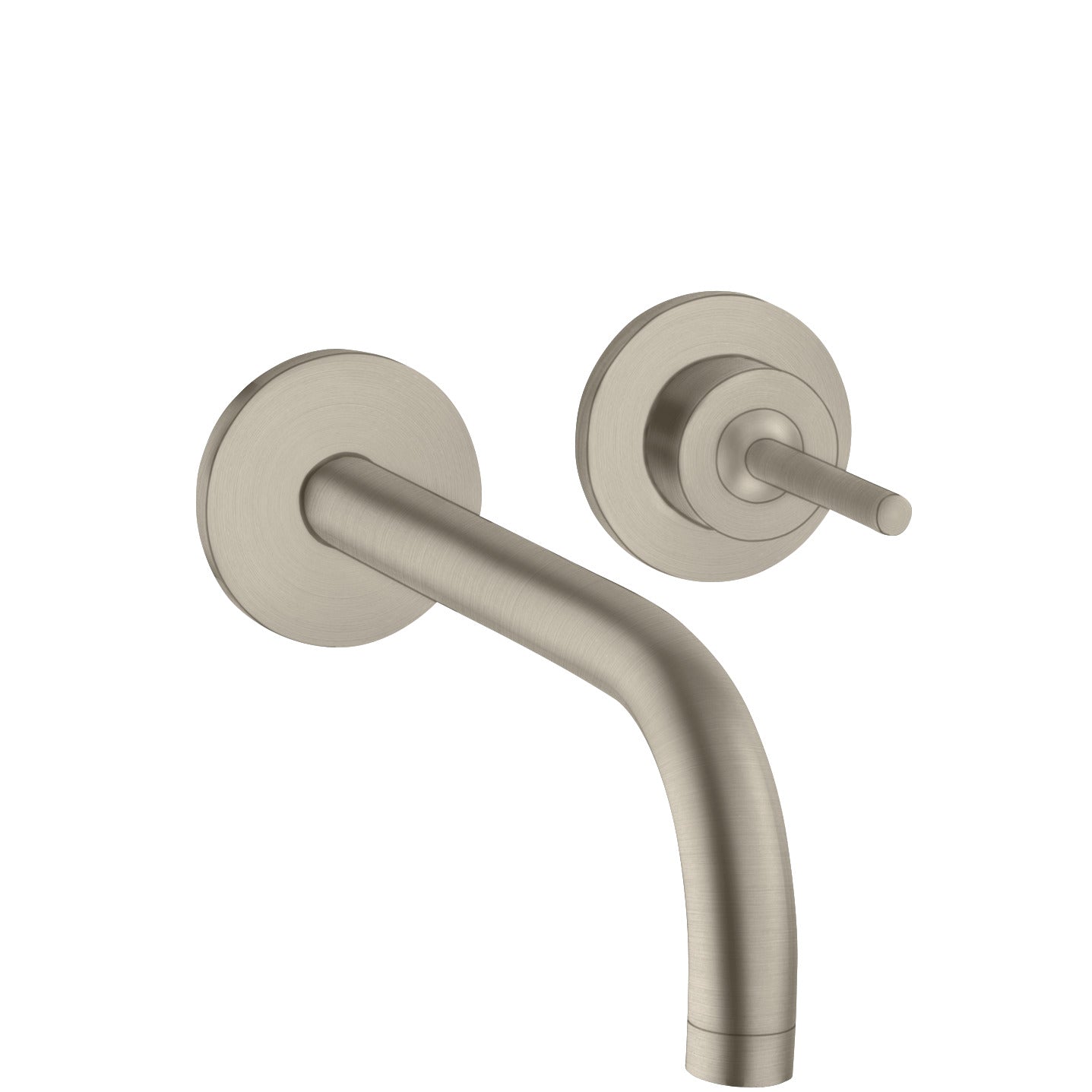 AXOR Uno Single lever basin mixer for concealed installation wall-mounted with spout 225 mm and escutcheons