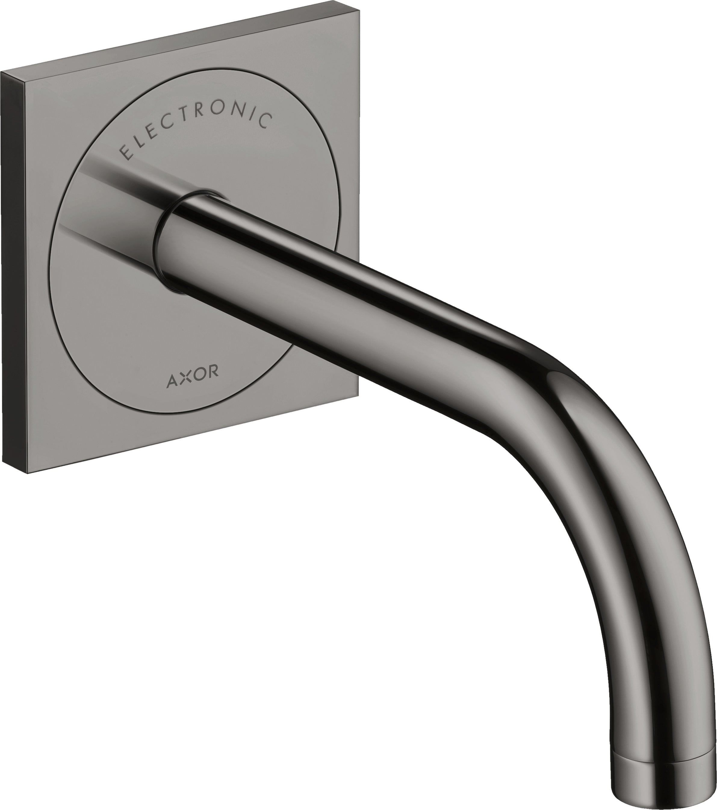 AXOR Uno Electronic basin mixer for concealed installation wall-mounted with spout 165 mm