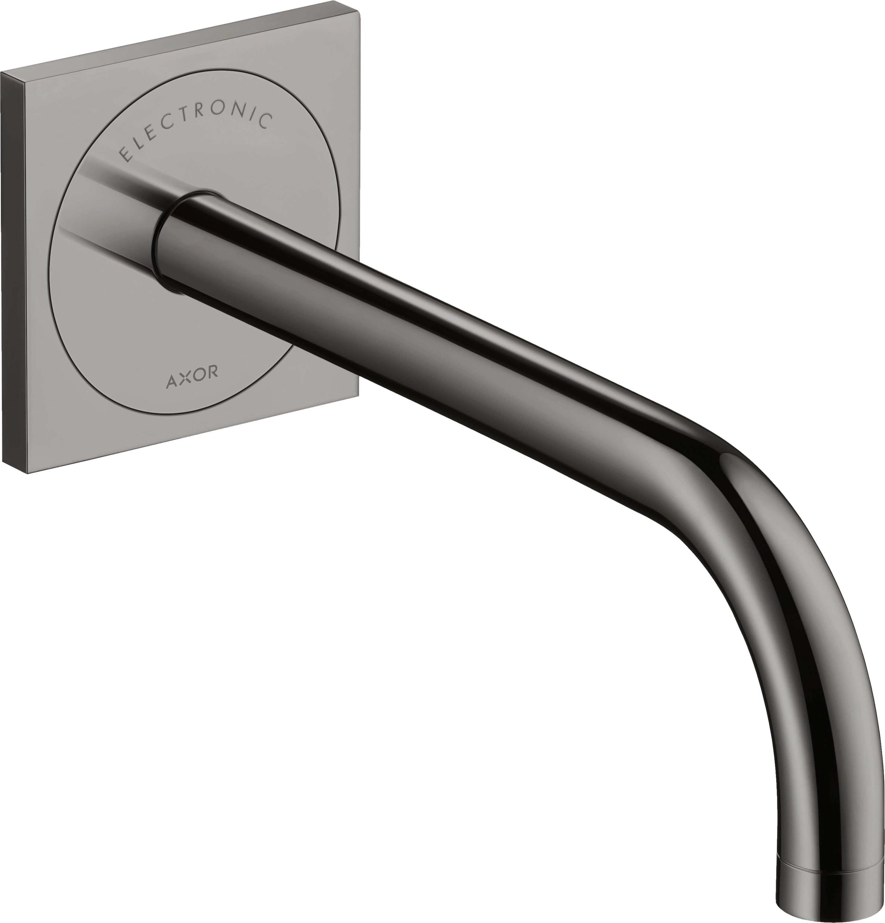 AXOR Uno Electronic basin mixer for concealed installation wall-mounted with spout 225 mm