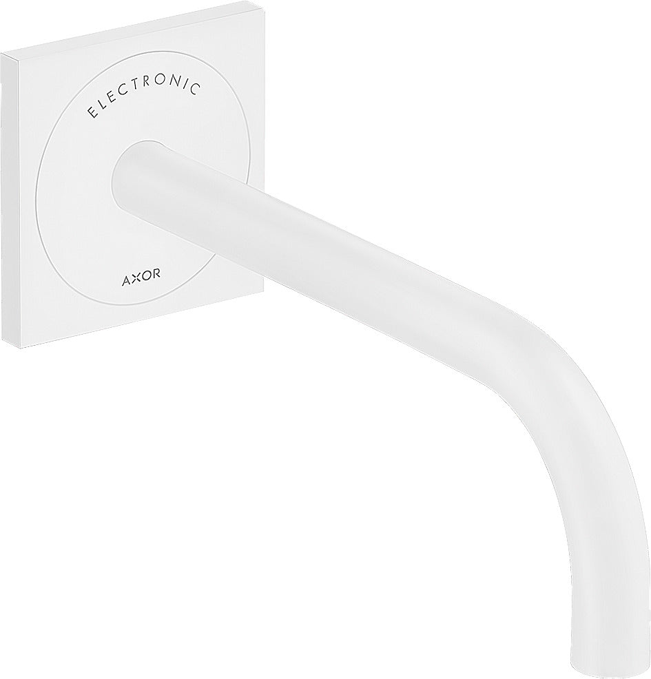 AXOR Uno Electronic basin mixer for concealed installation wall-mounted with spout 225 mm