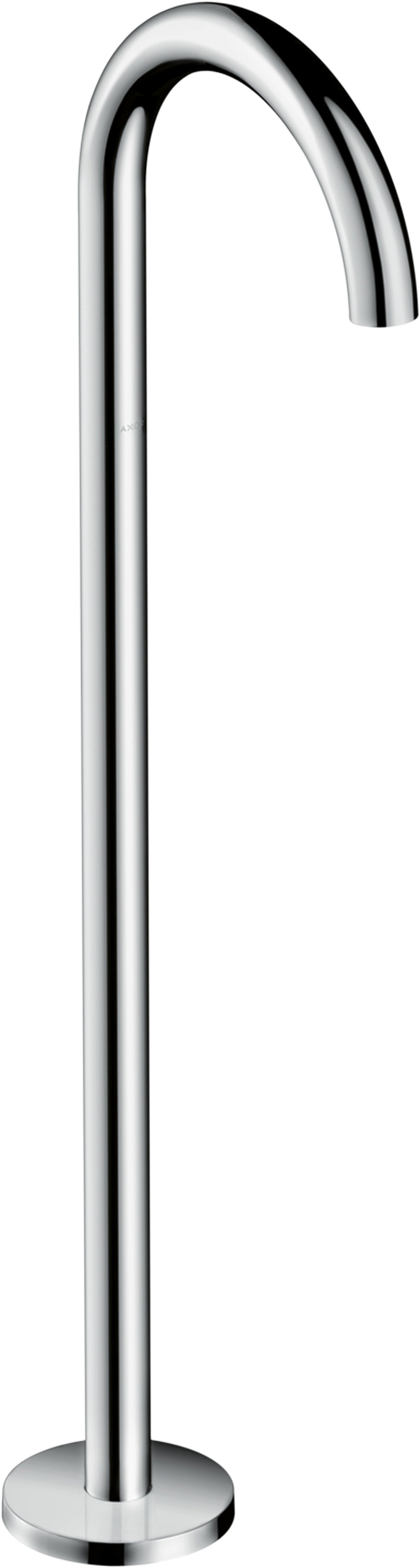 AXOR Uno Bath spout curved floor-standing