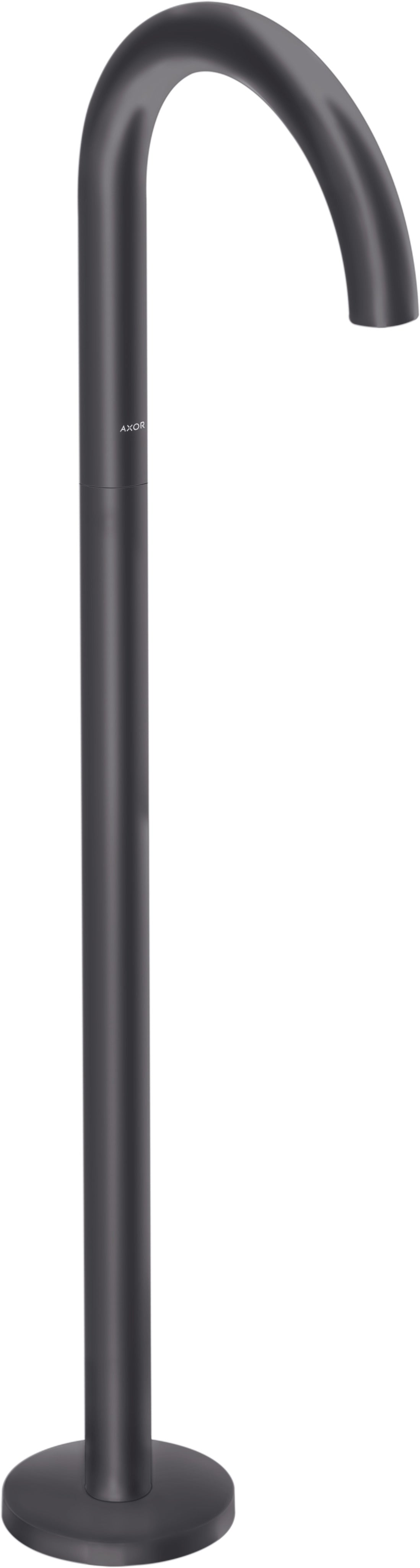 AXOR Uno Bath spout curved floor-standing