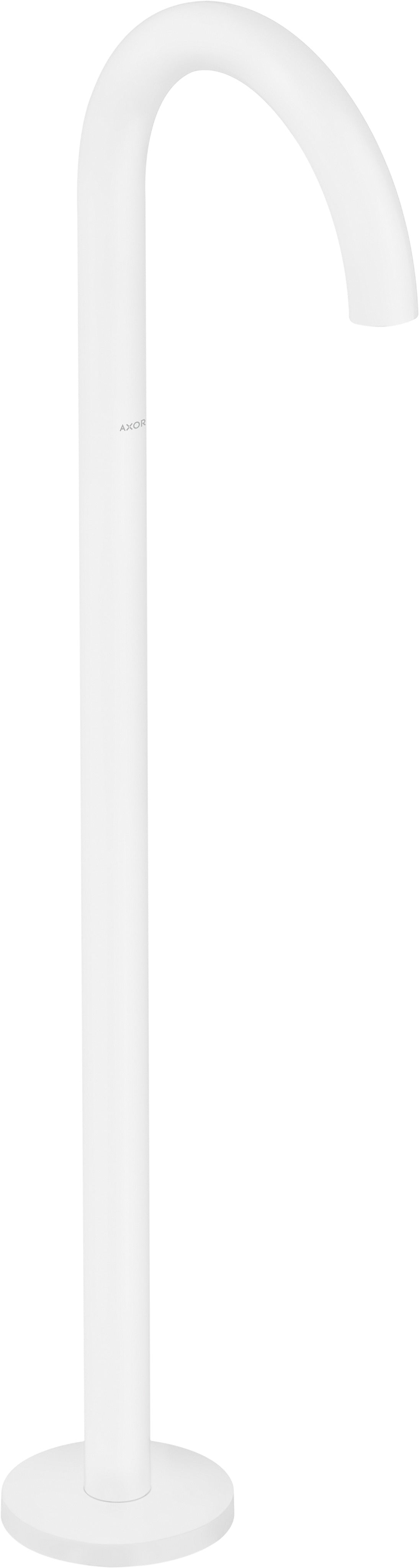 AXOR Uno Bath spout curved floor-standing