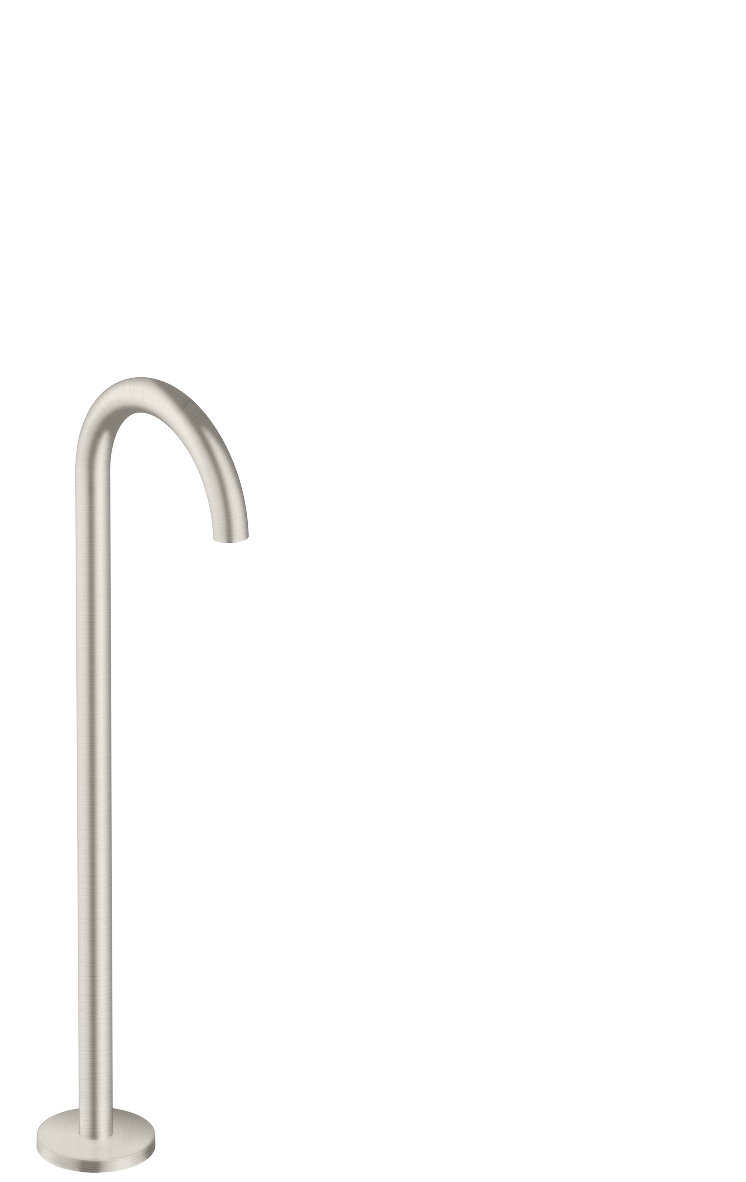 AXOR Uno Bath spout curved floor-standing