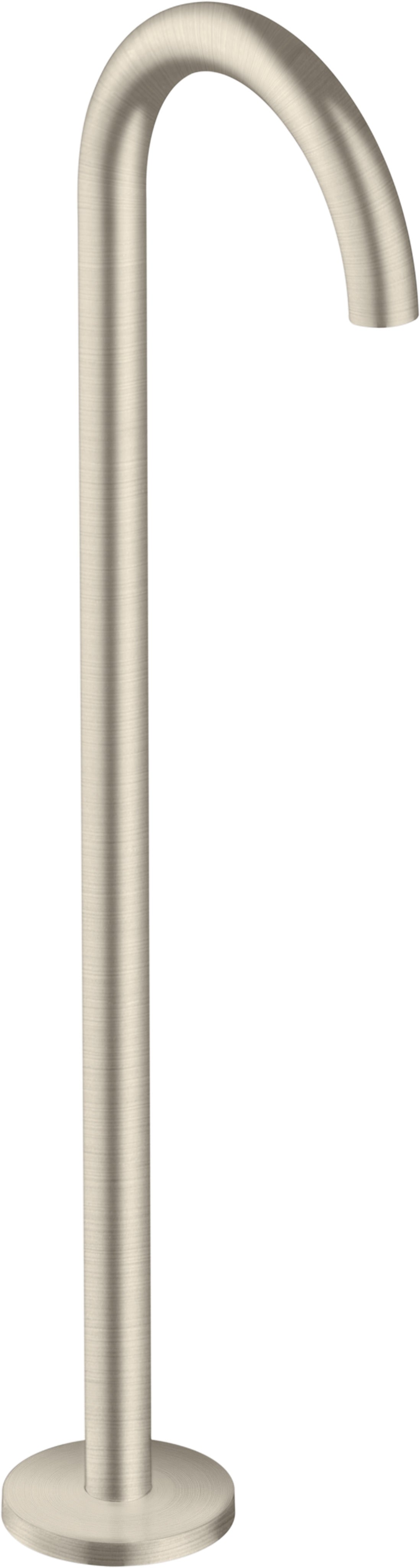 AXOR Uno Bath spout curved floor-standing