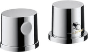 AXOR Uno 2-hole rim-mounted thermostatic bath mixer