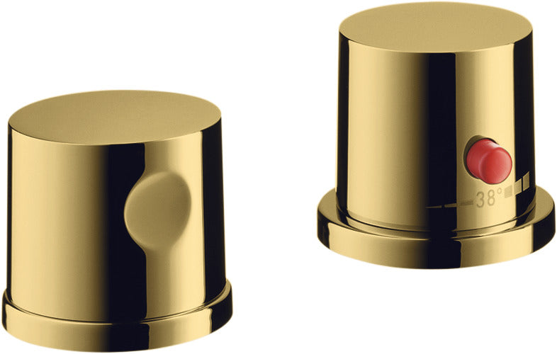 AXOR Uno 2-hole rim-mounted thermostatic bath mixer