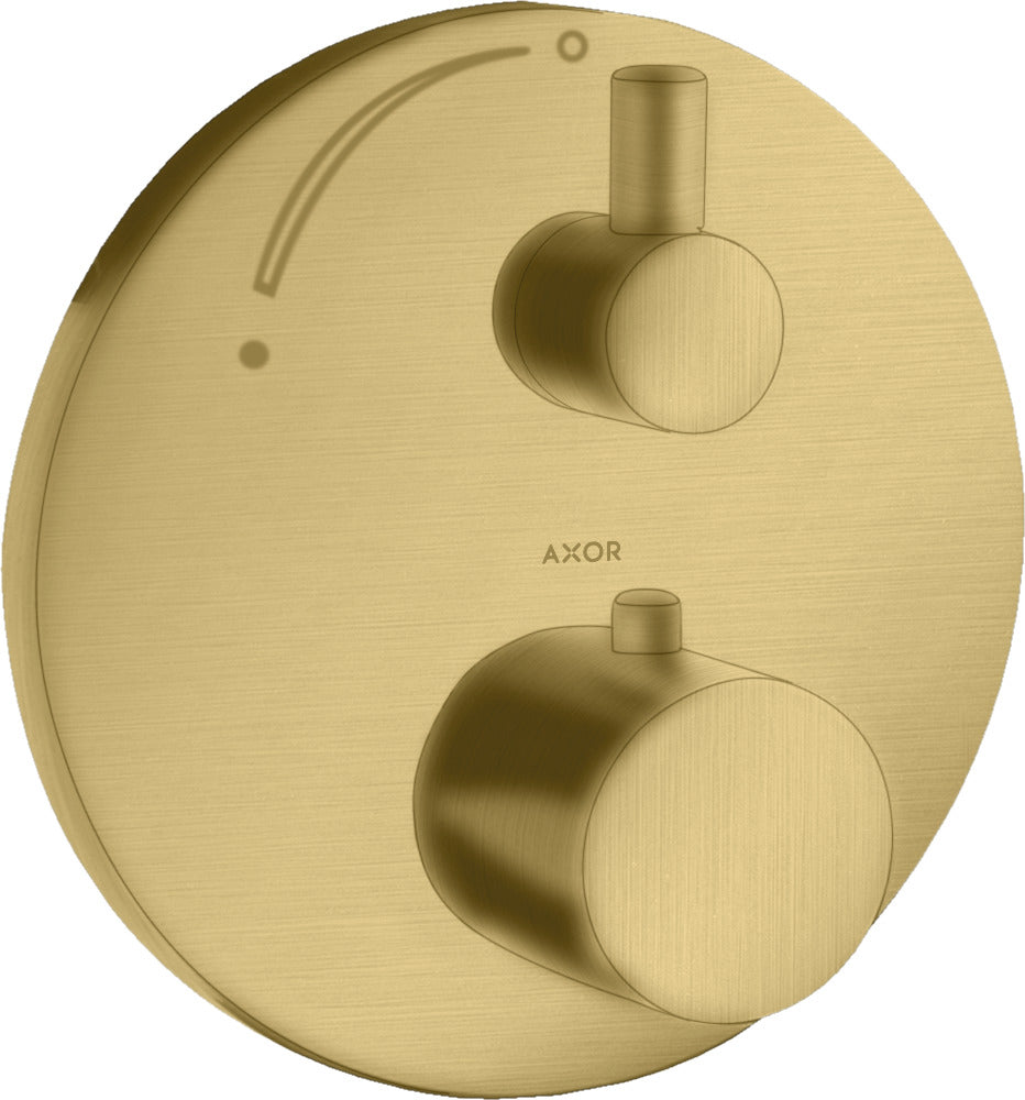 AXOR Uno Thermostatic mixer for concealed installation with shut-off valve