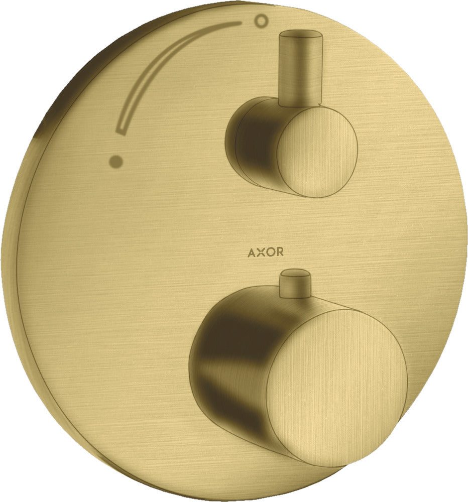 AXOR Uno Thermostatic mixer for concealed installation with shut-off valve