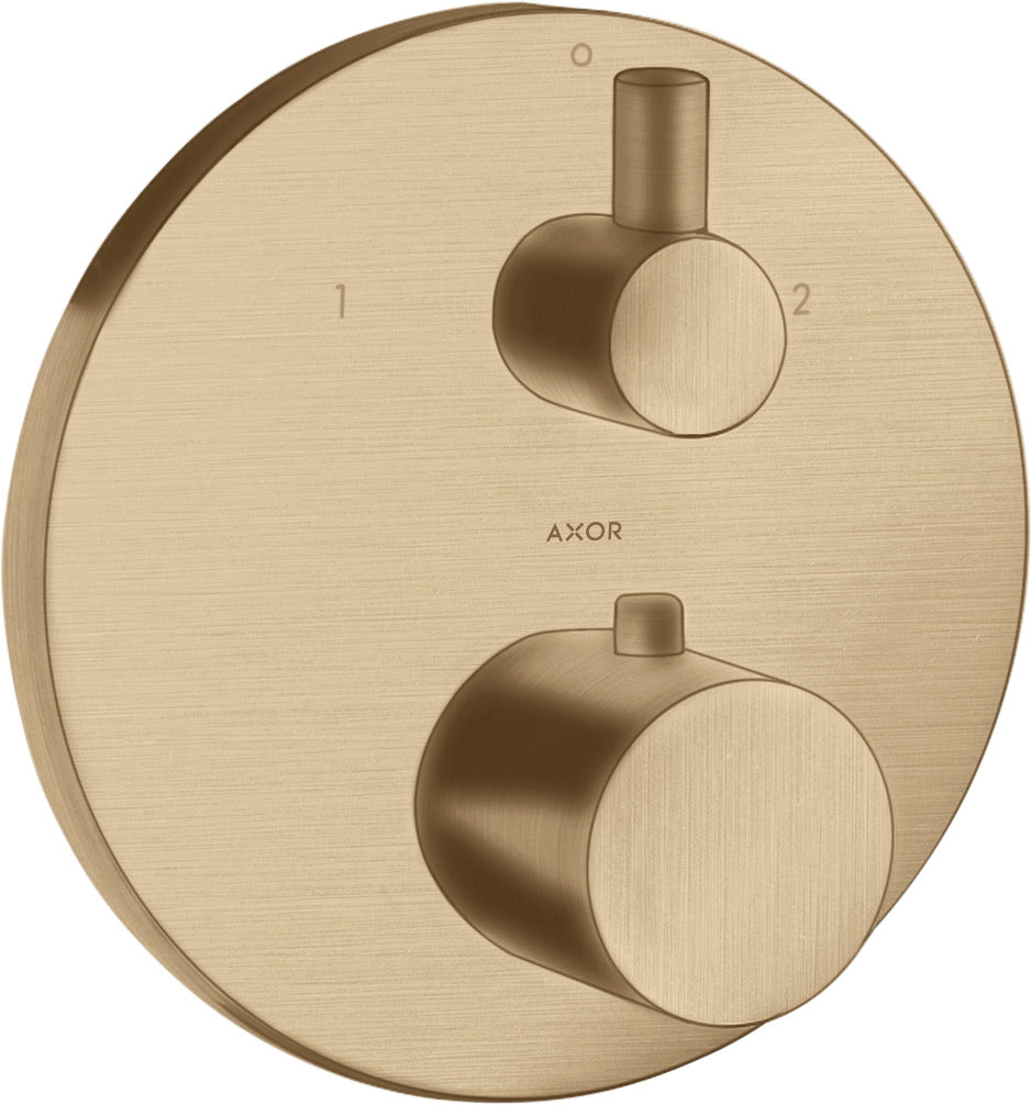 AXOR Uno Thermostatic mixer for concealed installation with shut-off / diverter valve