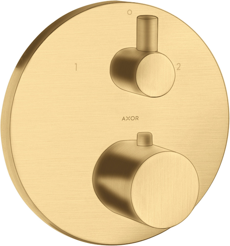 AXOR Uno Thermostatic mixer for concealed installation with shut-off / diverter valve