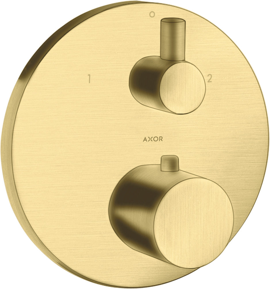 AXOR Uno Thermostatic mixer for concealed installation with shut-off / diverter valve