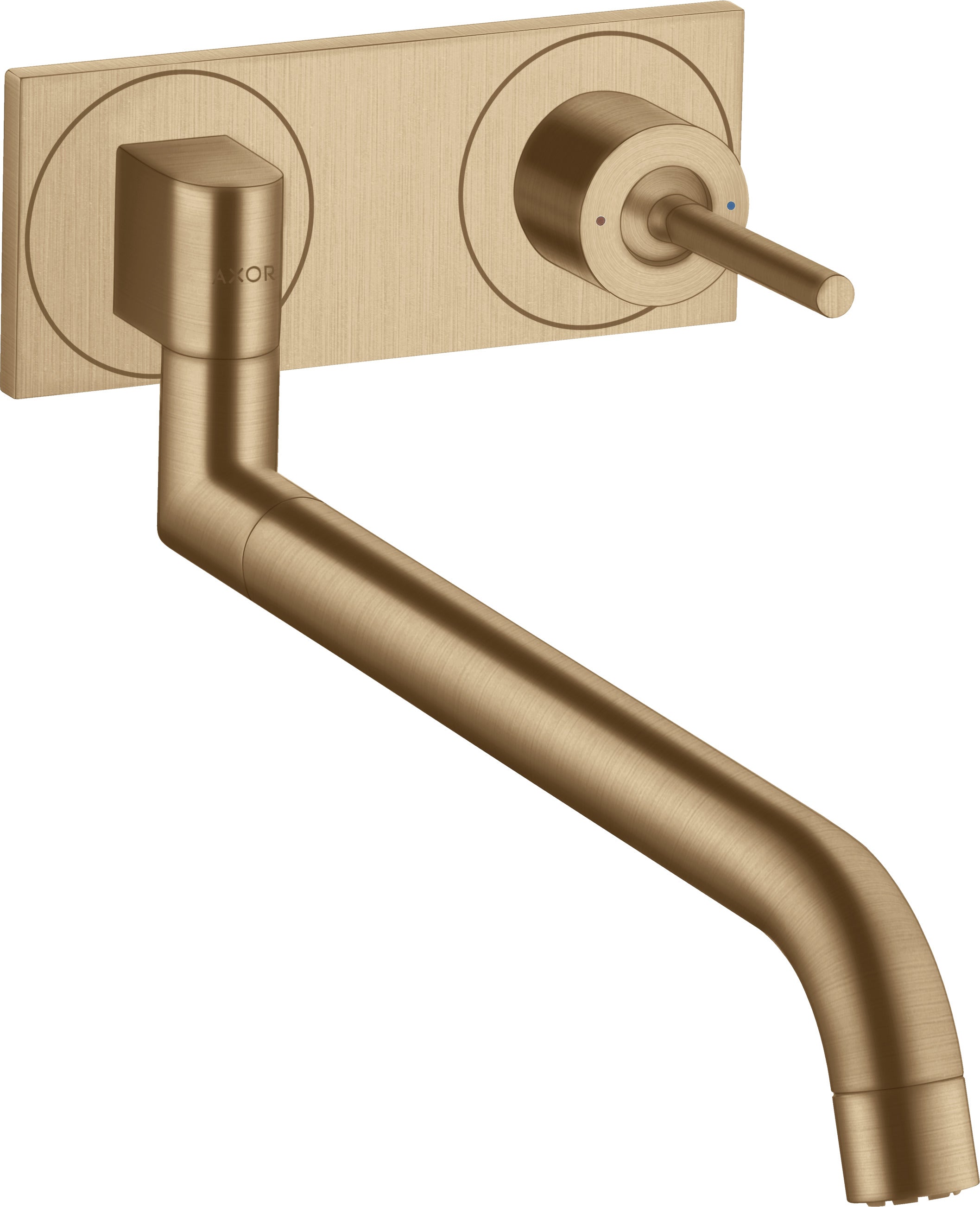 AXOR Uno Single lever kitchen mixer for concealed installation wall-mounted