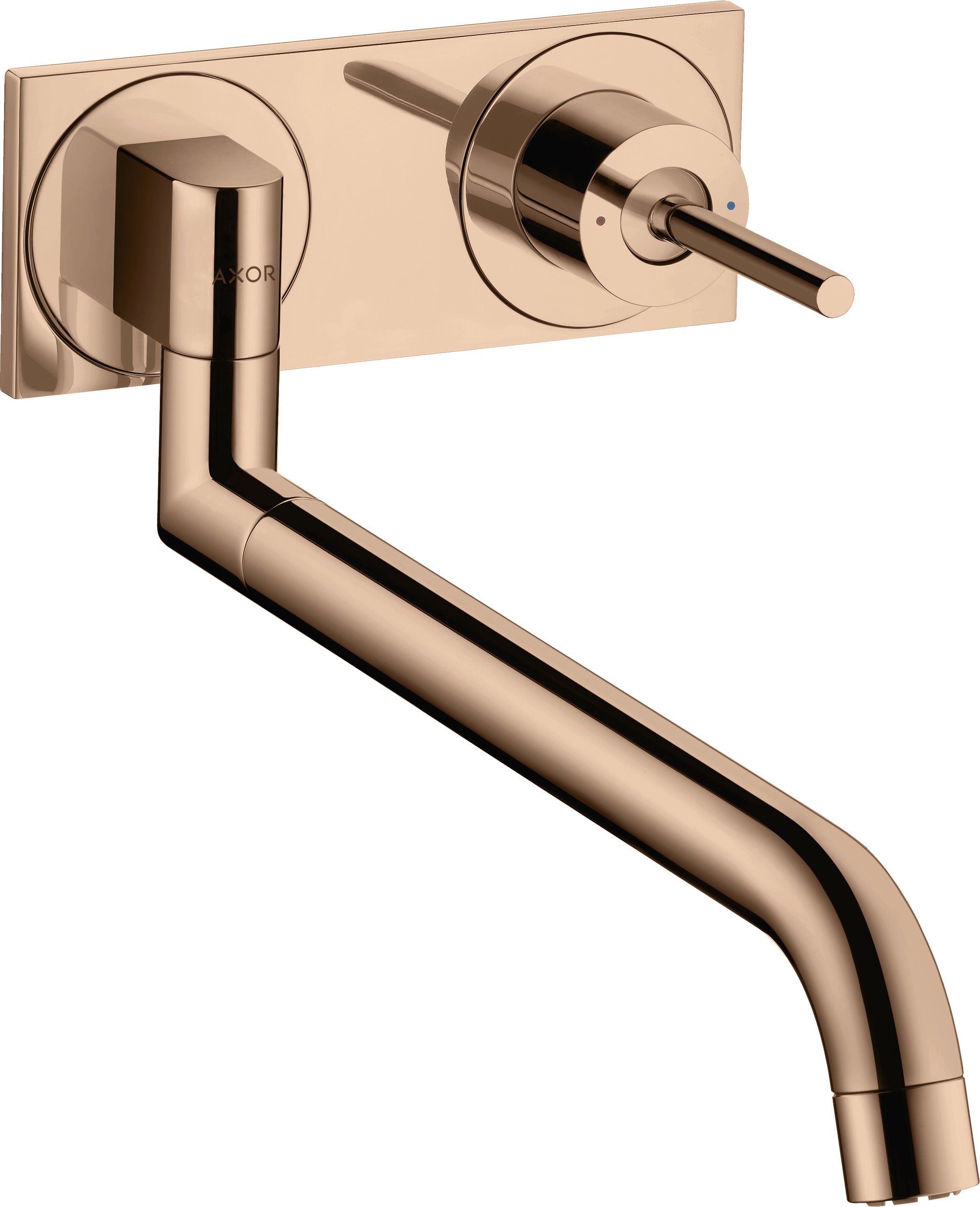 AXOR Uno Single lever kitchen mixer for concealed installation wall-mounted