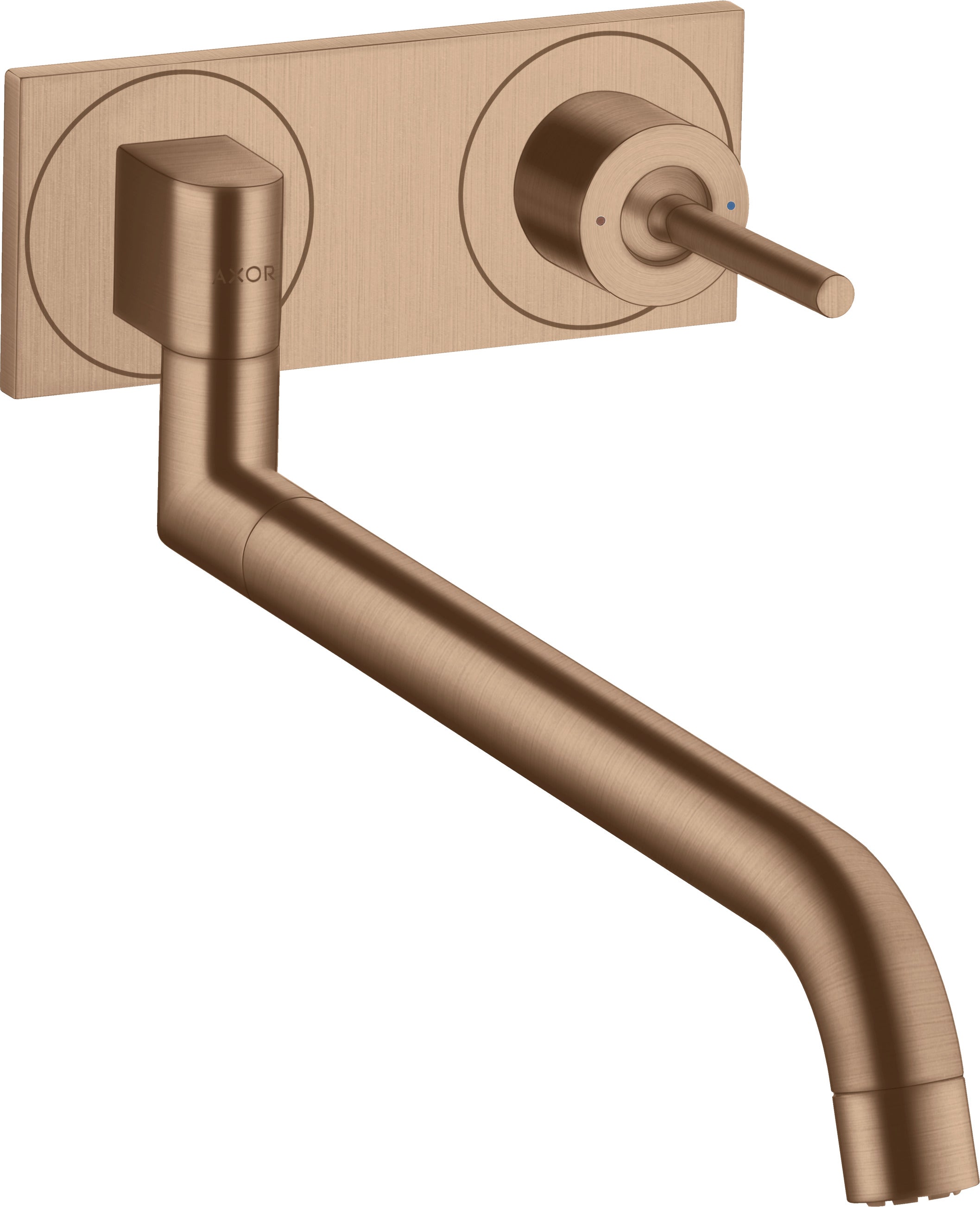 AXOR Uno Single lever kitchen mixer for concealed installation wall-mounted