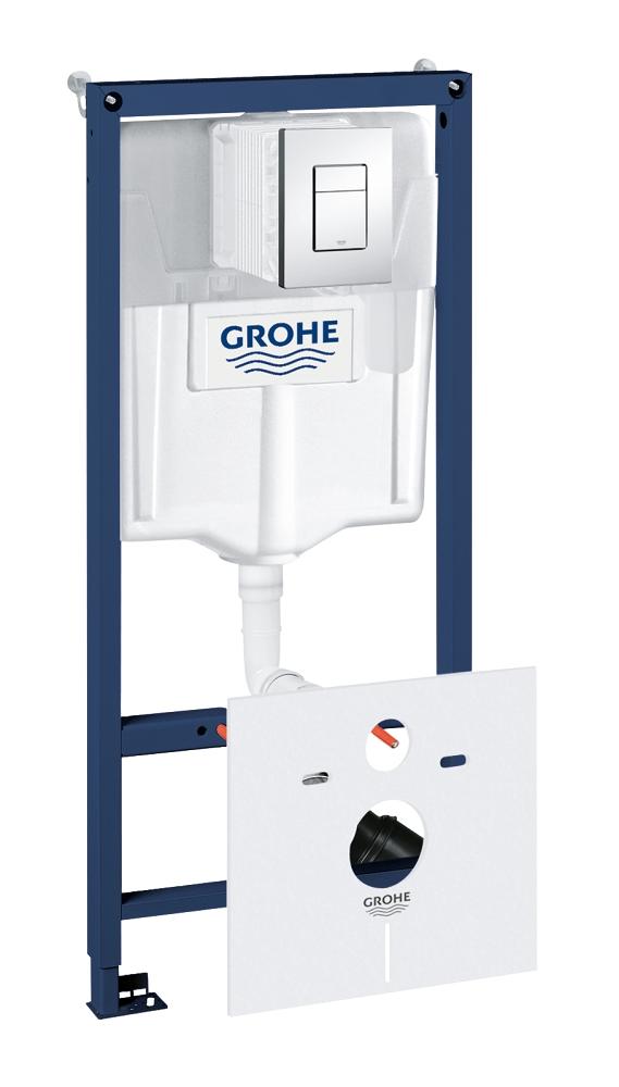 Rapid SL 5-in-1 set for WC, 1.13 m installation height