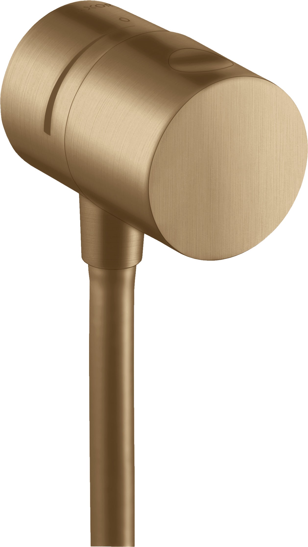 AXOR Uno Wall outlet stop with shut-off valve