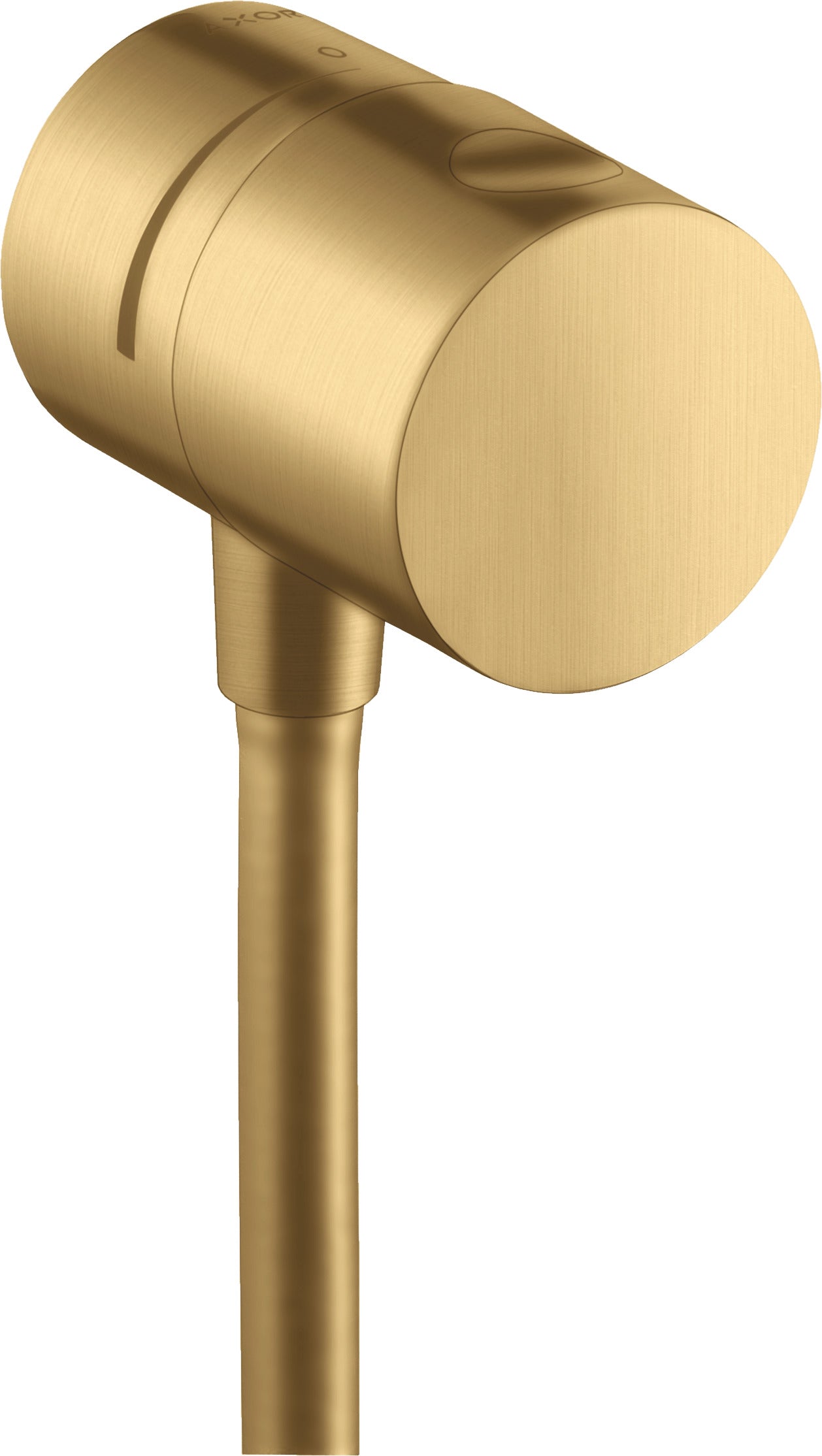 AXOR Uno Wall outlet stop with shut-off valve