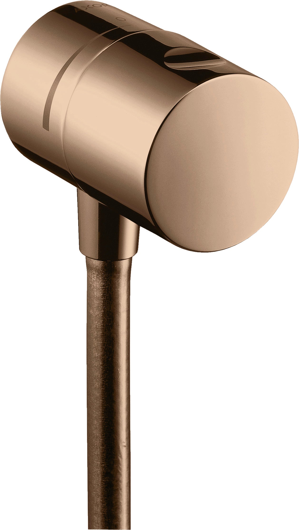 AXOR Uno Wall outlet stop with shut-off valve