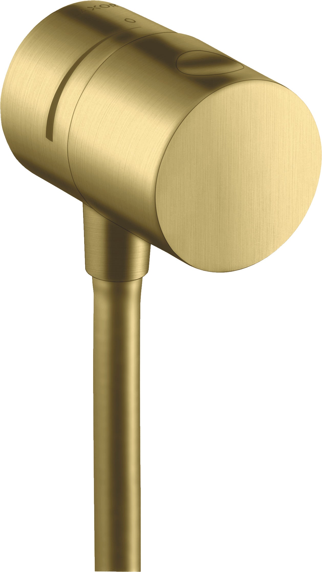 AXOR Uno Wall outlet stop with shut-off valve