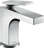 AXOR Citterio Single lever basin mixer 90 with lever handle for hand wash basins with pop-up waste set - rhombic cut
