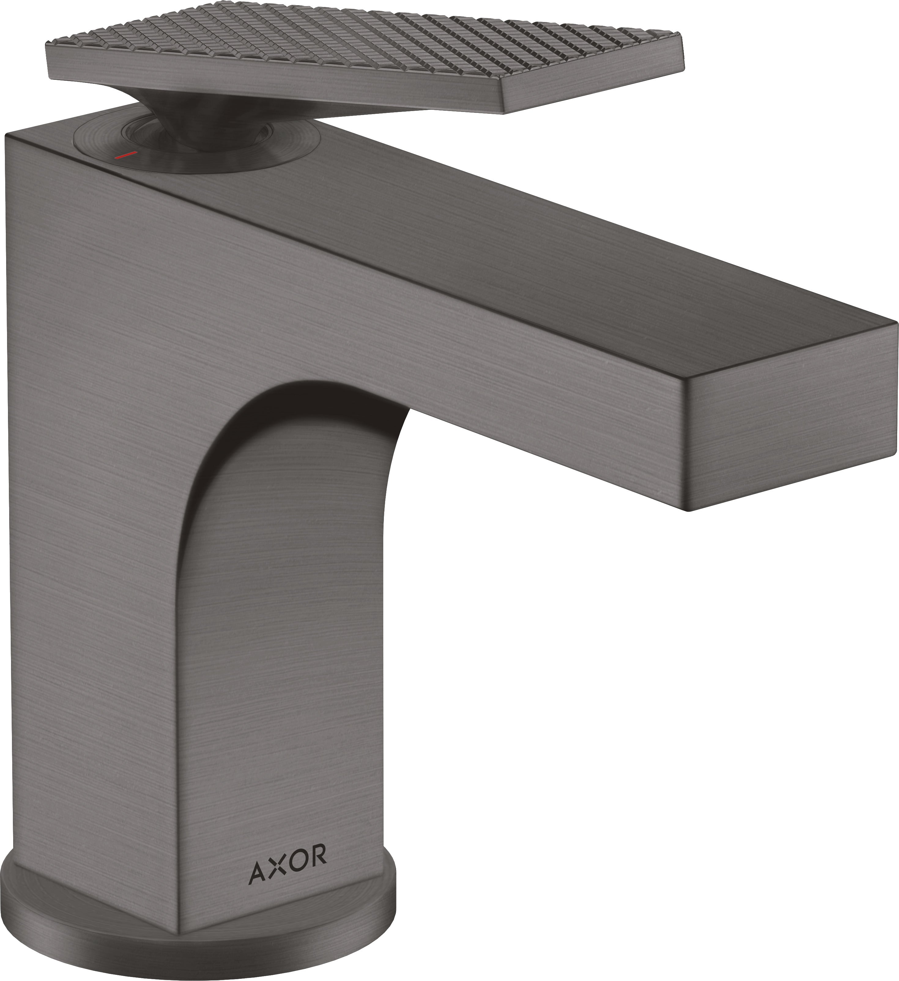 AXOR Citterio Single lever basin mixer 90 with lever handle for hand wash basins with pop-up waste set - rhombic cut