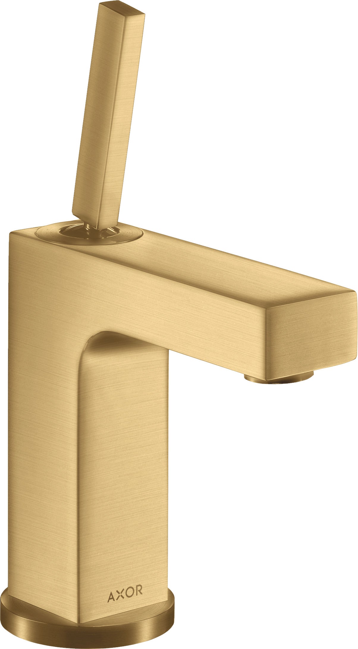 AXOR Citterio Single lever basin mixer 110 with pin handle and pop-up waste