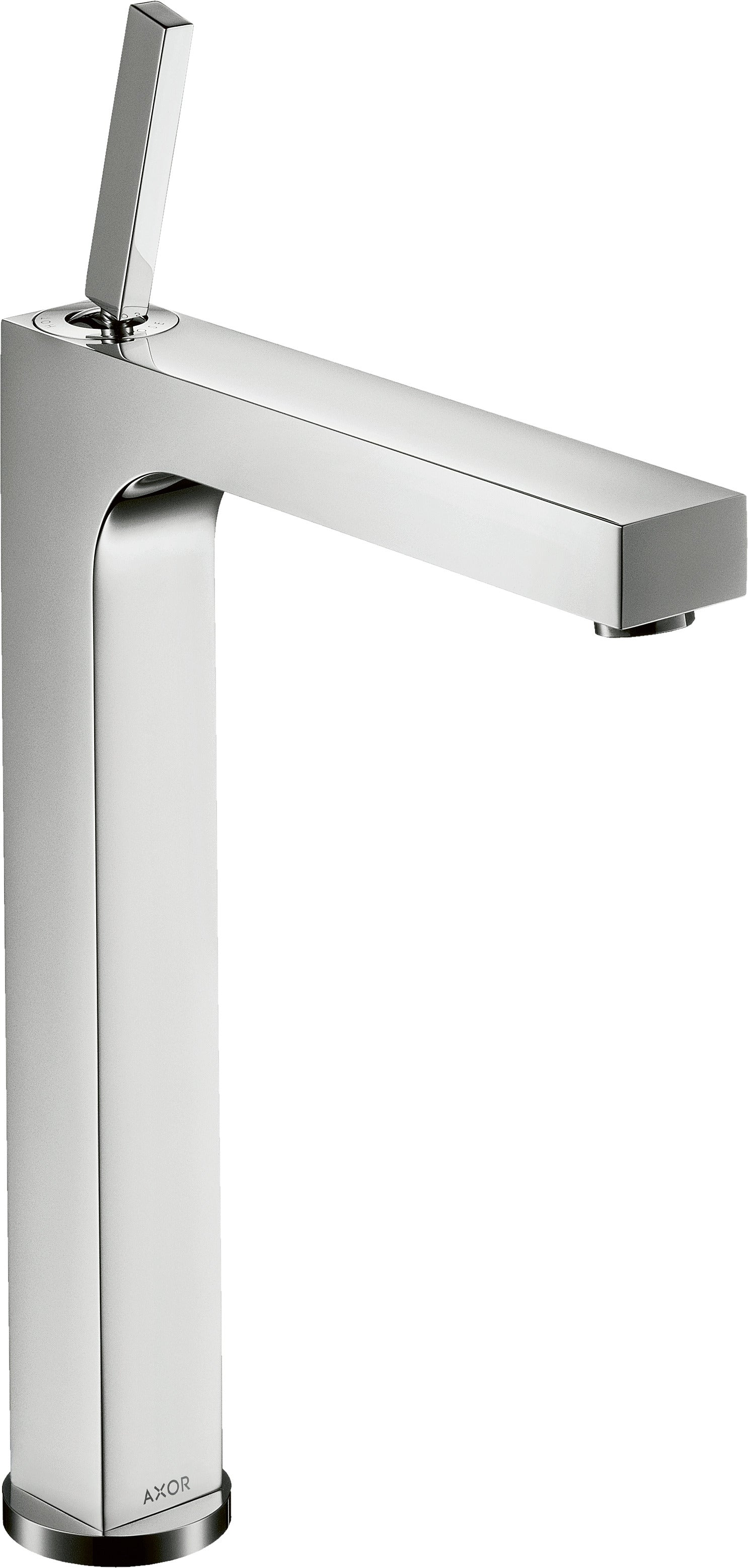 AXOR Citterio Single lever basin mixer 280 with pin handle for washbowls with pop-up waste
