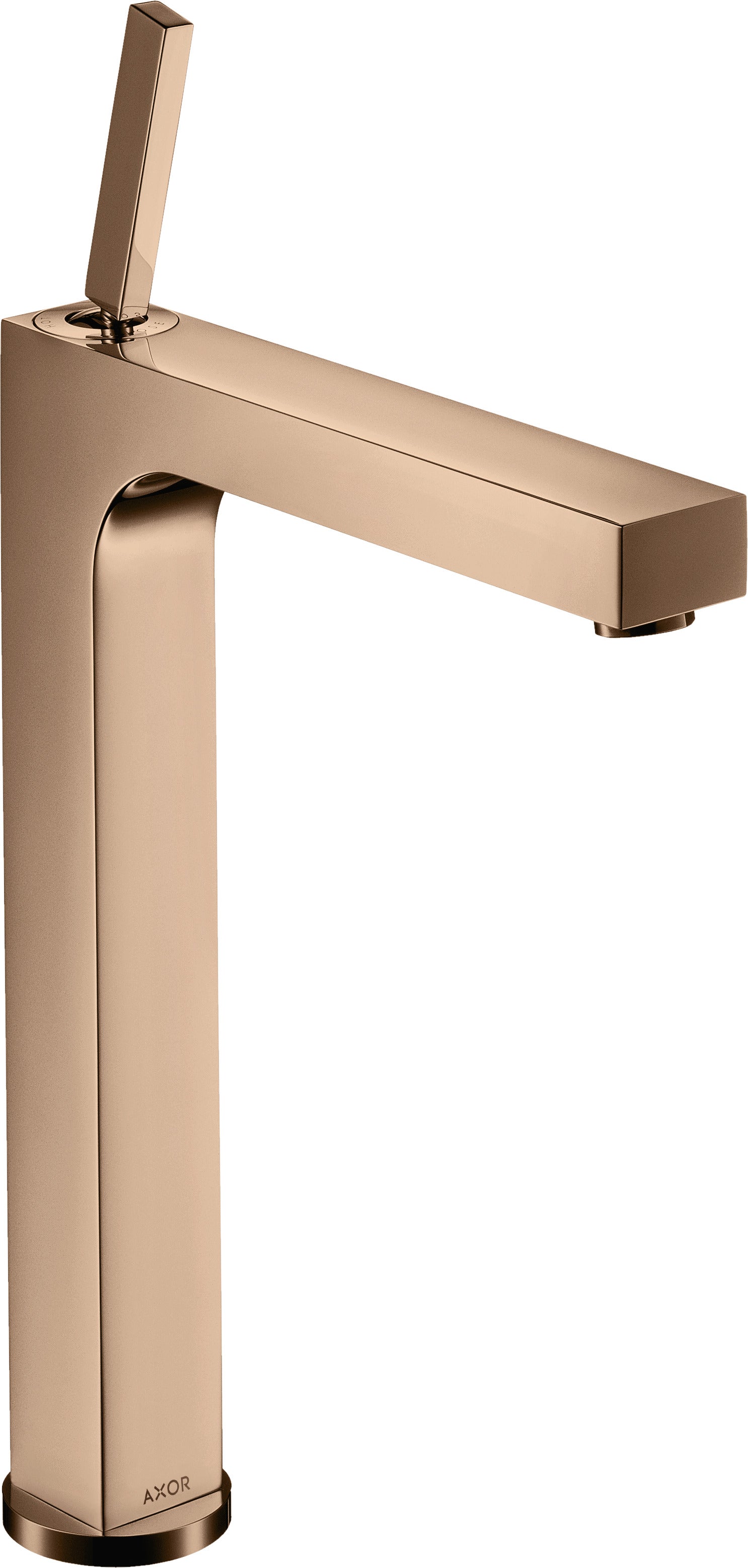 AXOR Citterio Single lever basin mixer 280 with pin handle for washbowls with pop-up waste