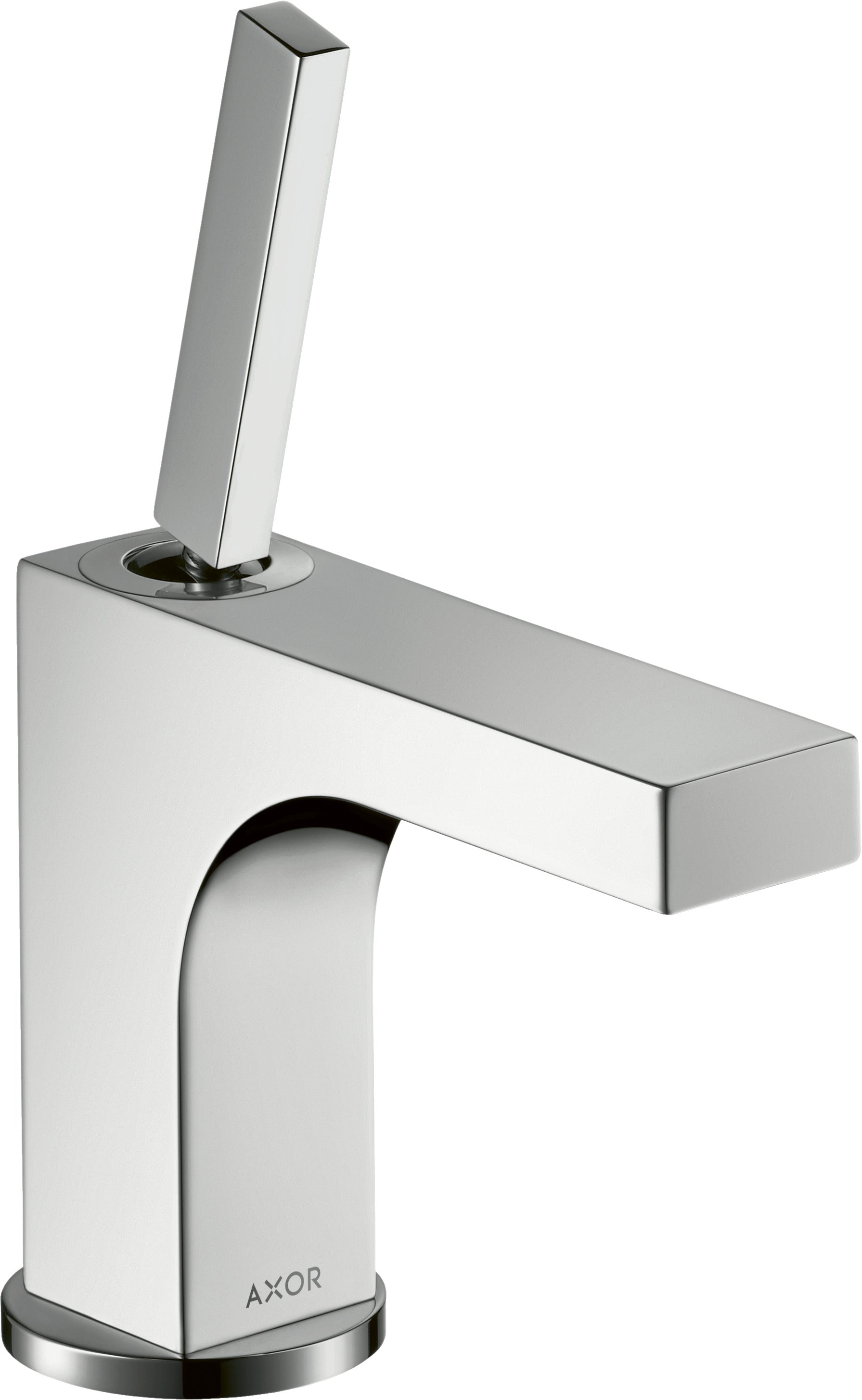 AXOR Citterio Single lever basin mixer 90 with pin handle for cloakroom wash basins with pop-up waste