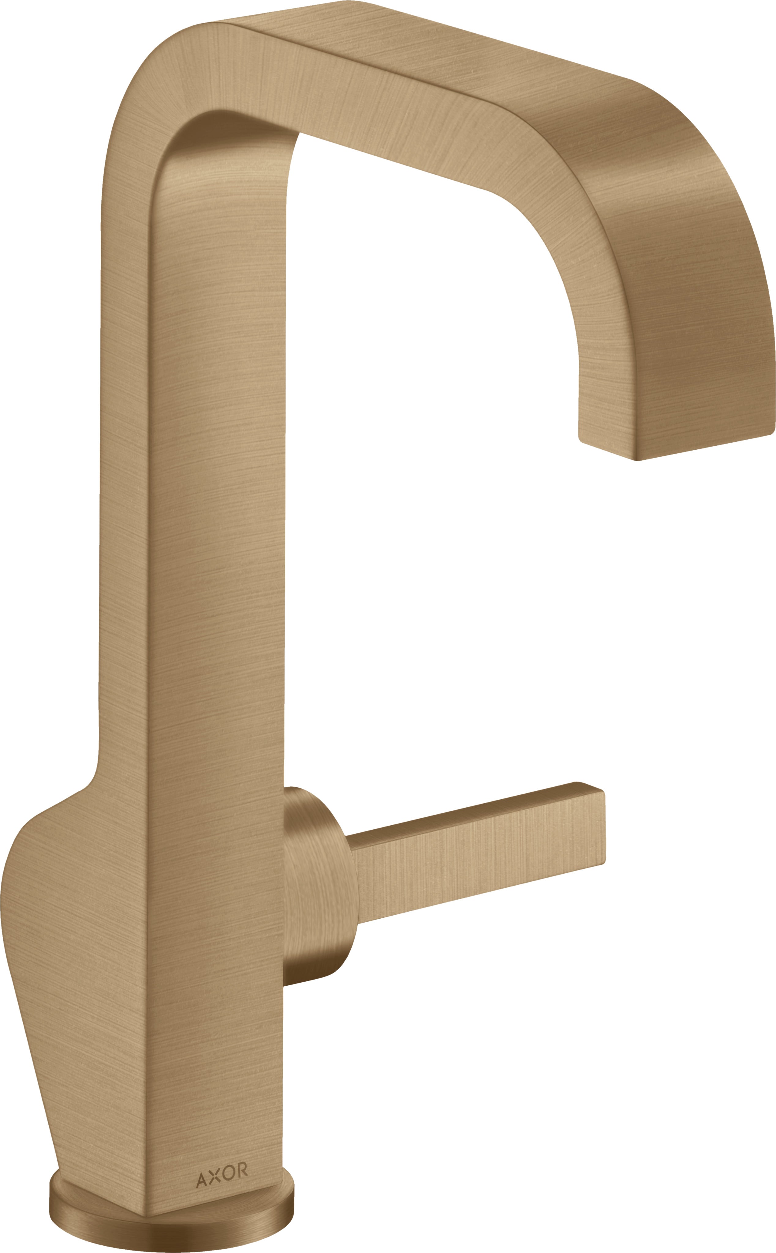 AXOR Citterio Single lever basin mixer 190 with pin handle without waste