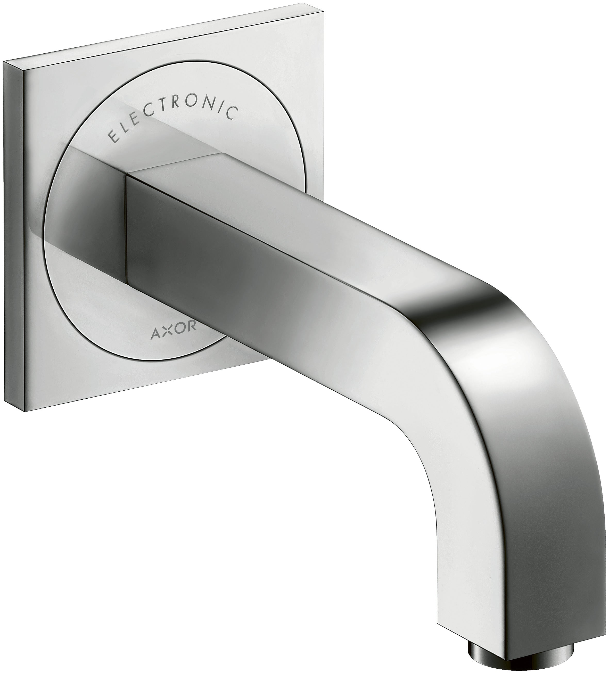 AXOR Citterio Electronic basin mixer for concealed installation wall-mounted with spout 161 mm