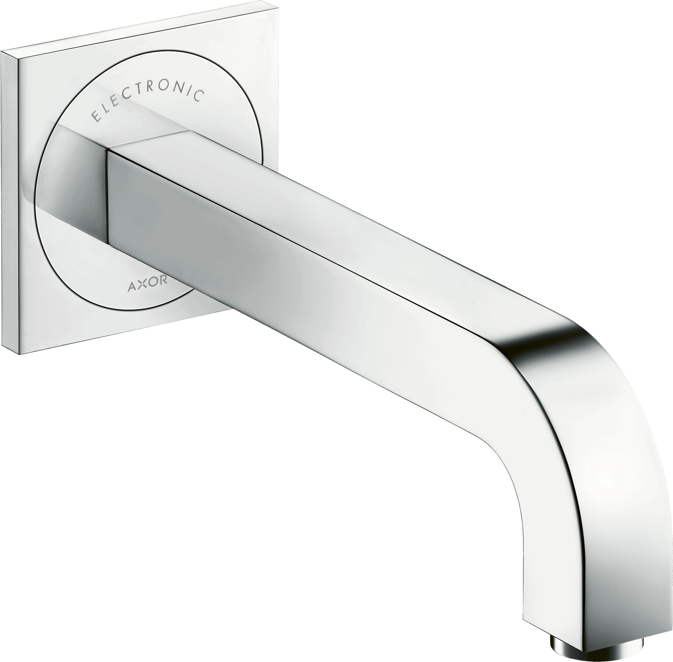AXOR Citterio Electronic basin mixer for concealed installation wall-mounted with spout 221 mm