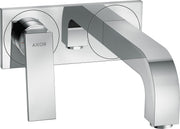 AXOR Citterio Single lever basin mixer for concealed installation wall-mounted with lever handle, spout 220 mm and plate