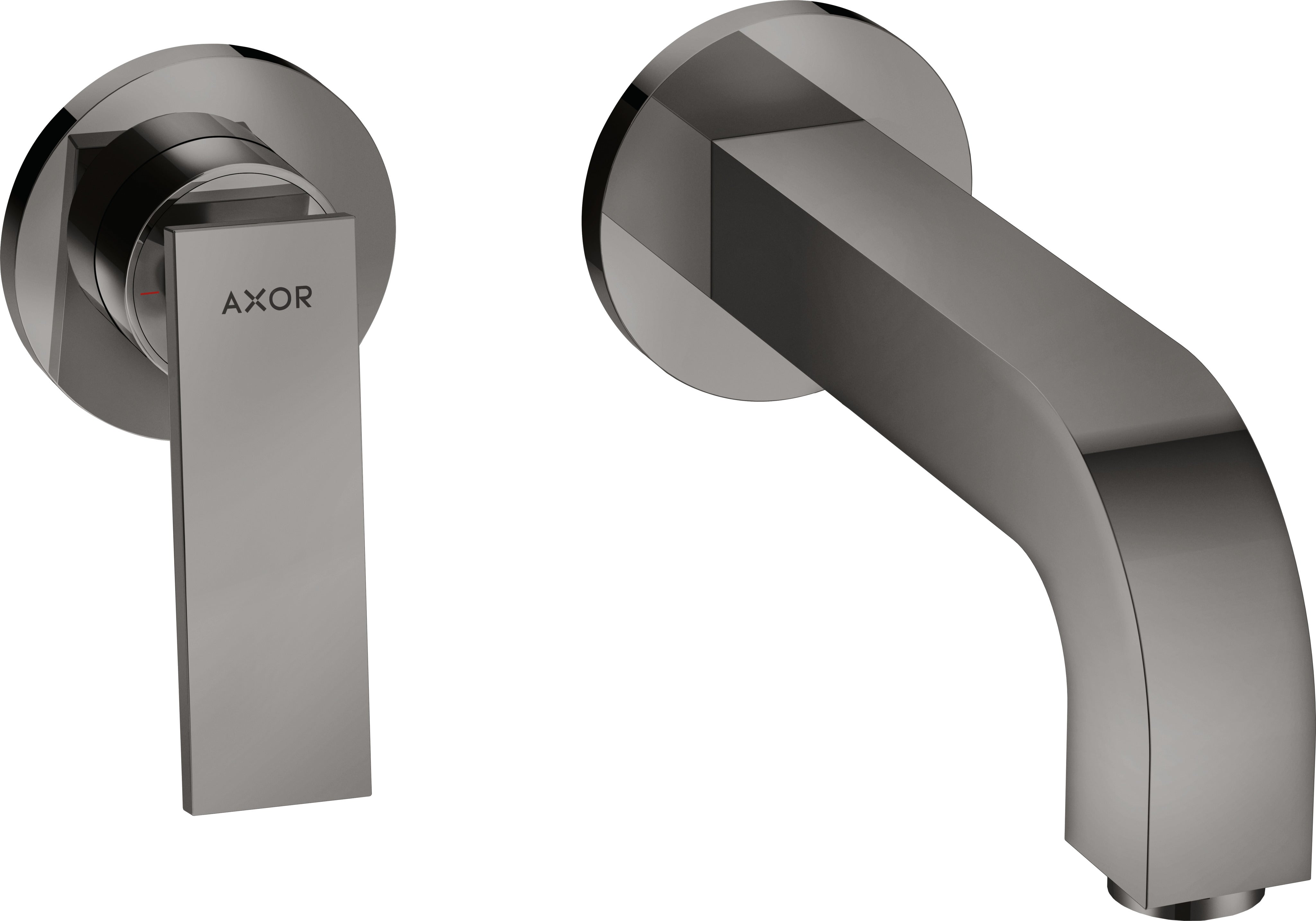 AXOR Citterio Single lever basin mixer for concealed installation wall-mounted with lever handle, spout 220 mm and escutcheons