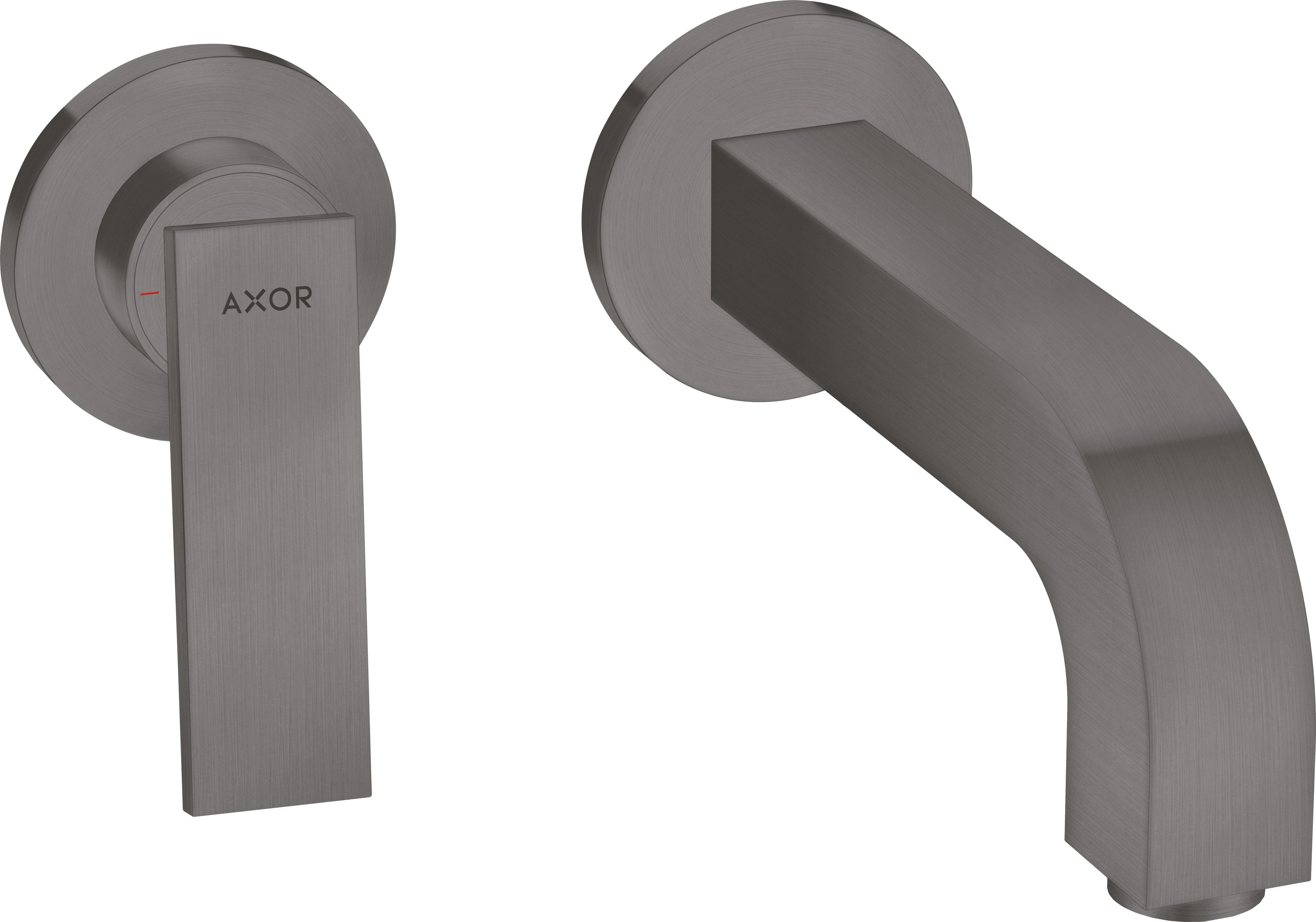 AXOR Citterio Single lever basin mixer for concealed installation wall-mounted with lever handle, spout 220 mm and escutcheons