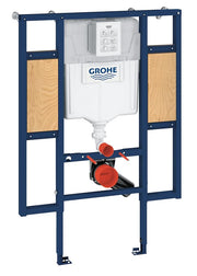 Rapid SL Element for WC, 1.13 m installation height with fixing element for back support and support rails