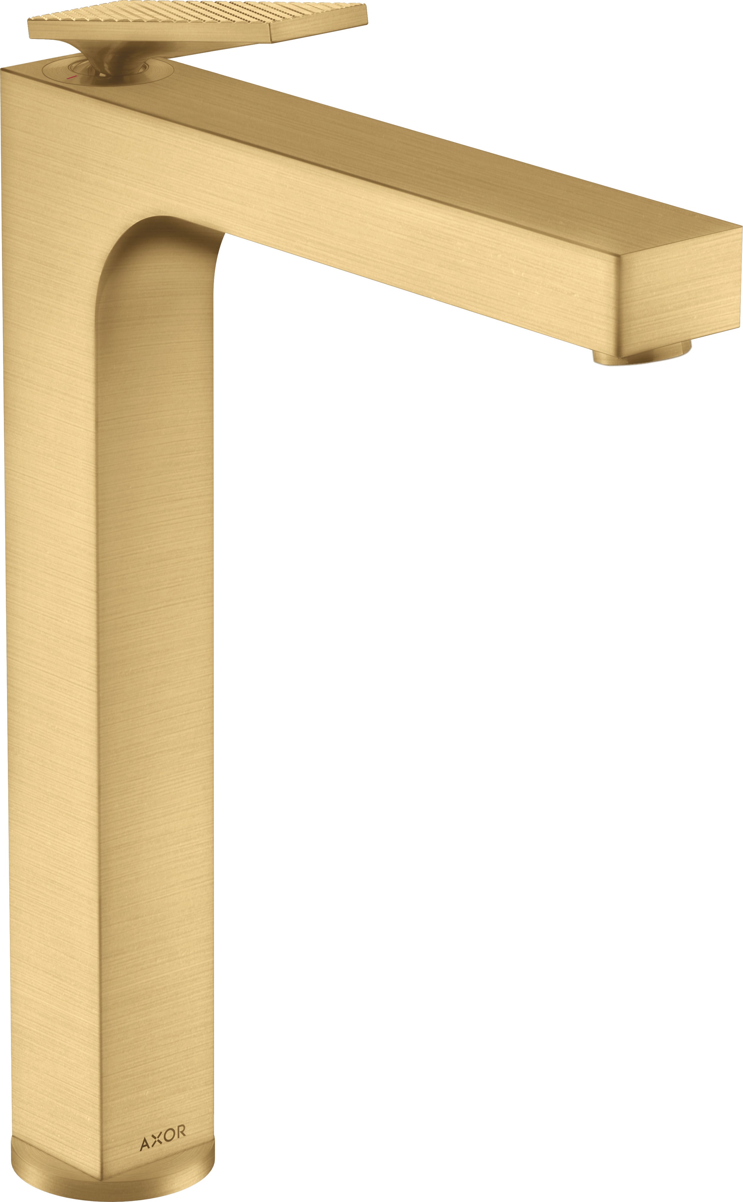 AXOR Citterio Single lever basin mixer 280 with lever handle for wash bowls with waste set - rhombic cut