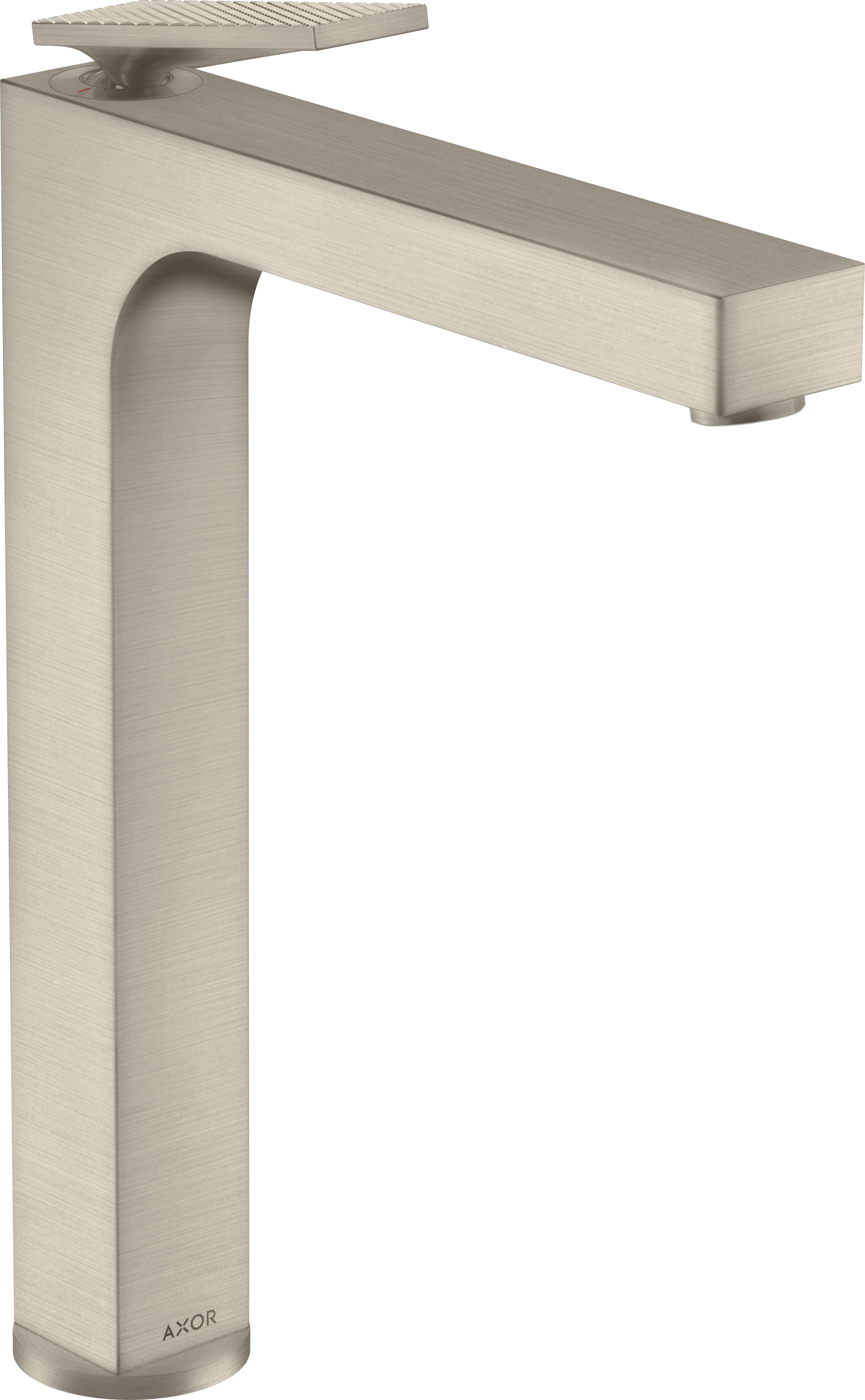AXOR Citterio Single lever basin mixer 280 with lever handle for wash bowls with waste set - rhombic cut