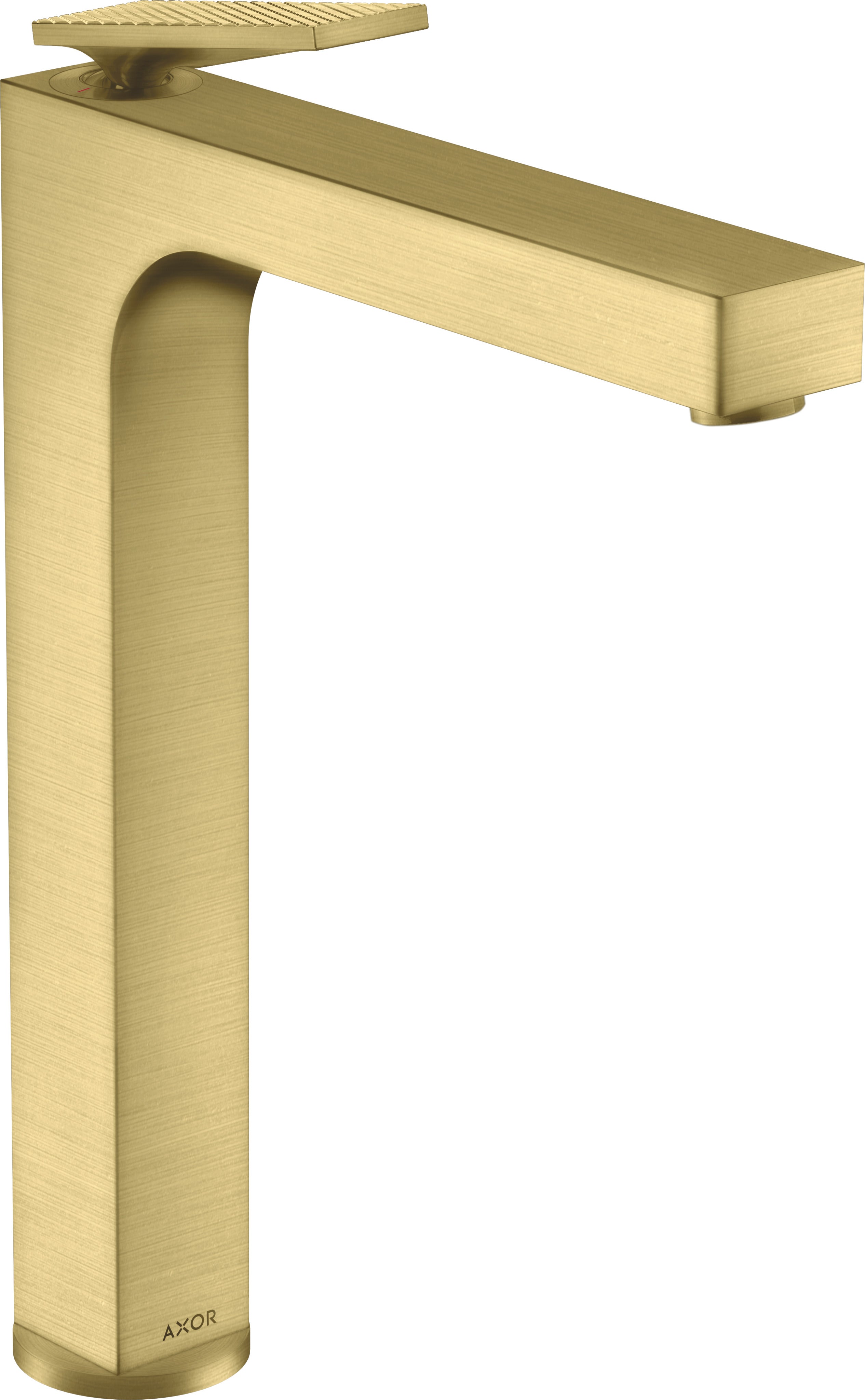 AXOR Citterio Single lever basin mixer 280 with lever handle for wash bowls with waste set - rhombic cut