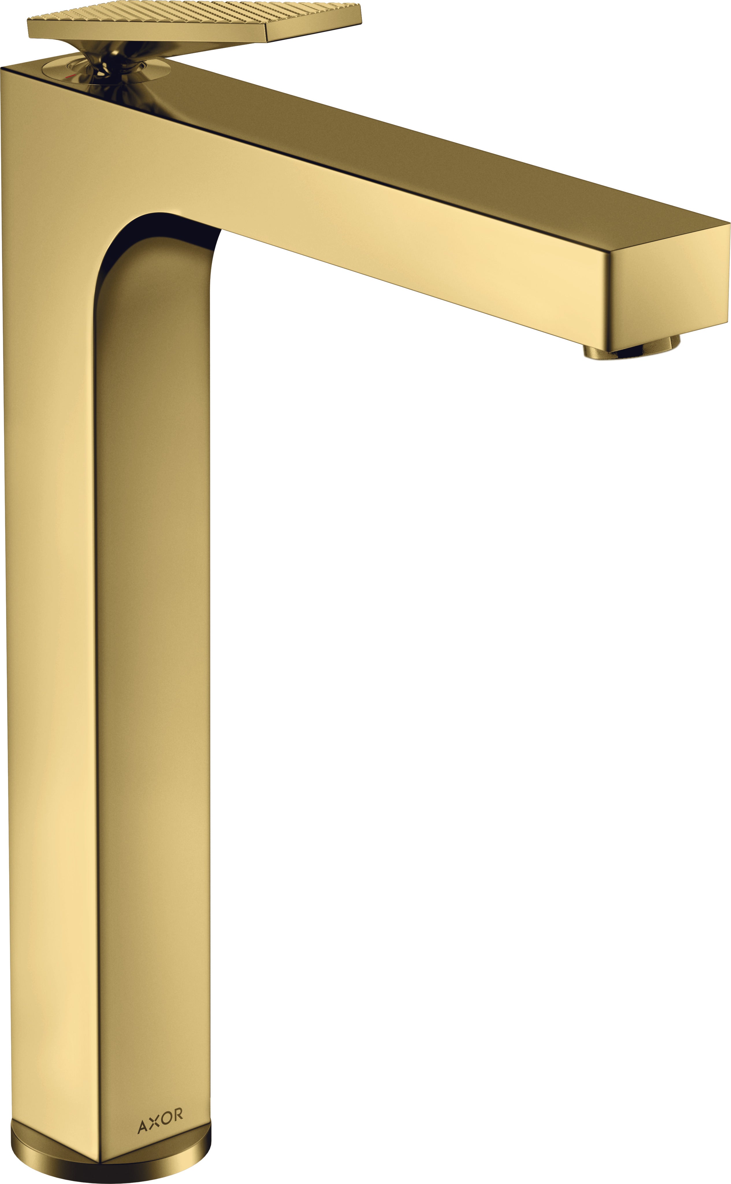 AXOR Citterio Single lever basin mixer 280 with lever handle for wash bowls with waste set - rhombic cut