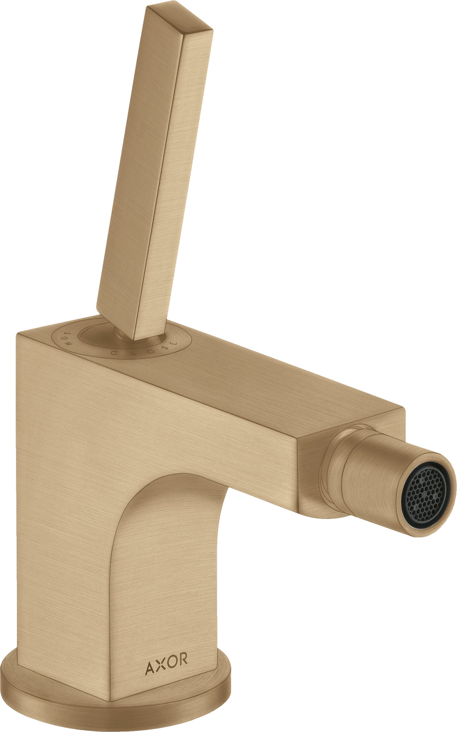 AXOR Citterio Single lever bidet mixer with pop-up waste