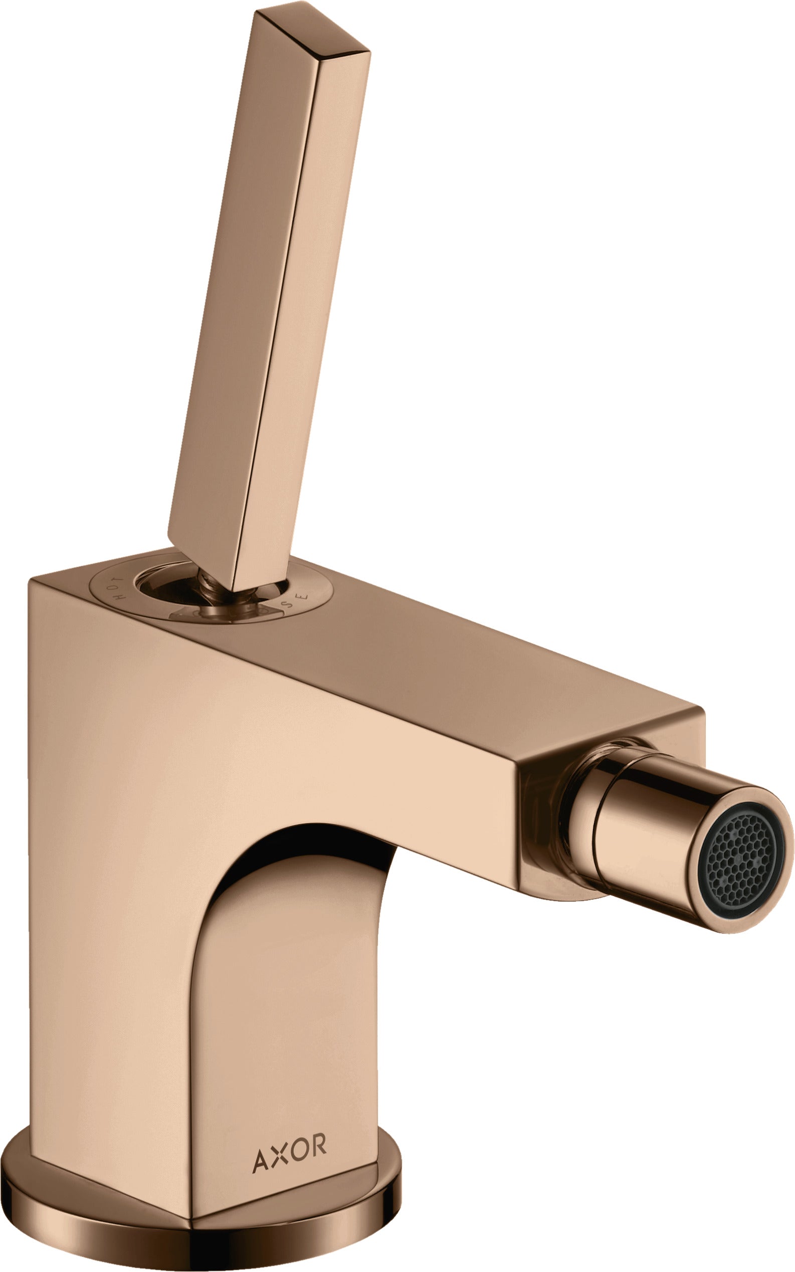 AXOR Citterio Single lever bidet mixer with pop-up waste