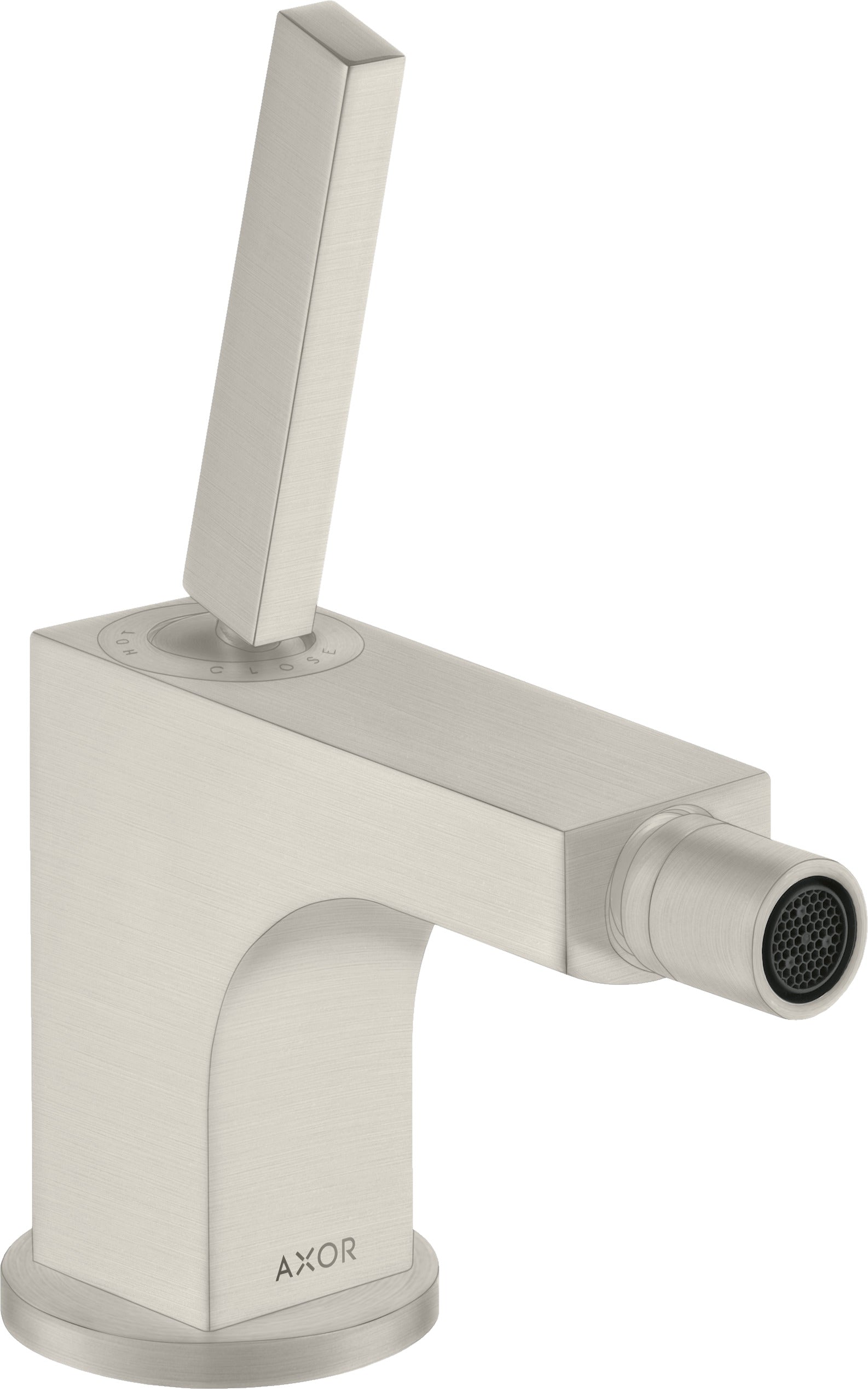 AXOR Citterio Single lever bidet mixer with pop-up waste