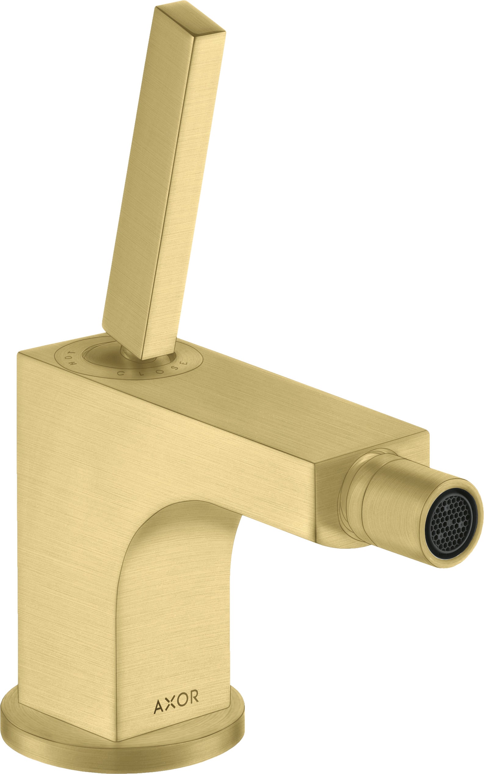 AXOR Citterio Single lever bidet mixer with pop-up waste